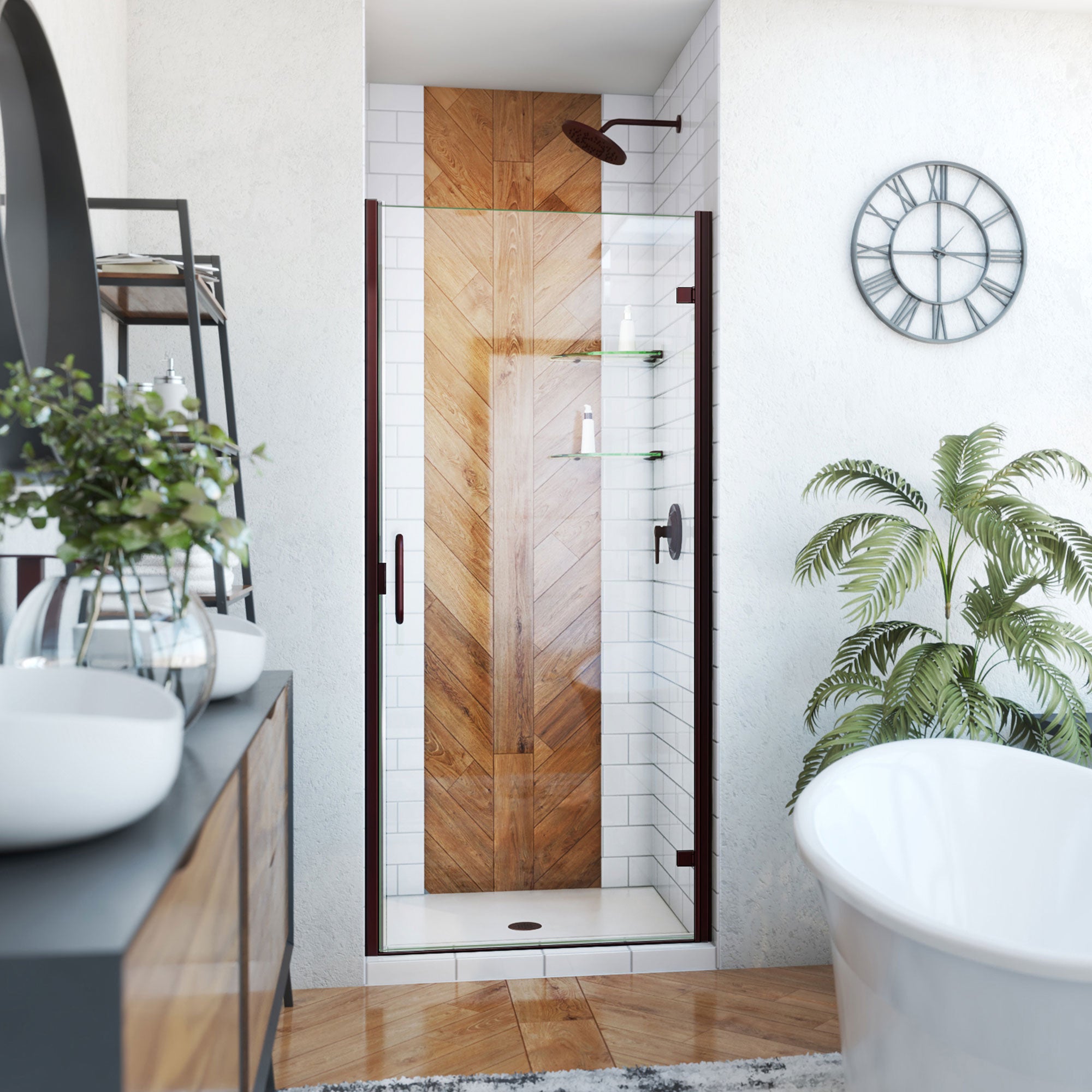 Alliance Swing 33 - 34 " W Shower Door
