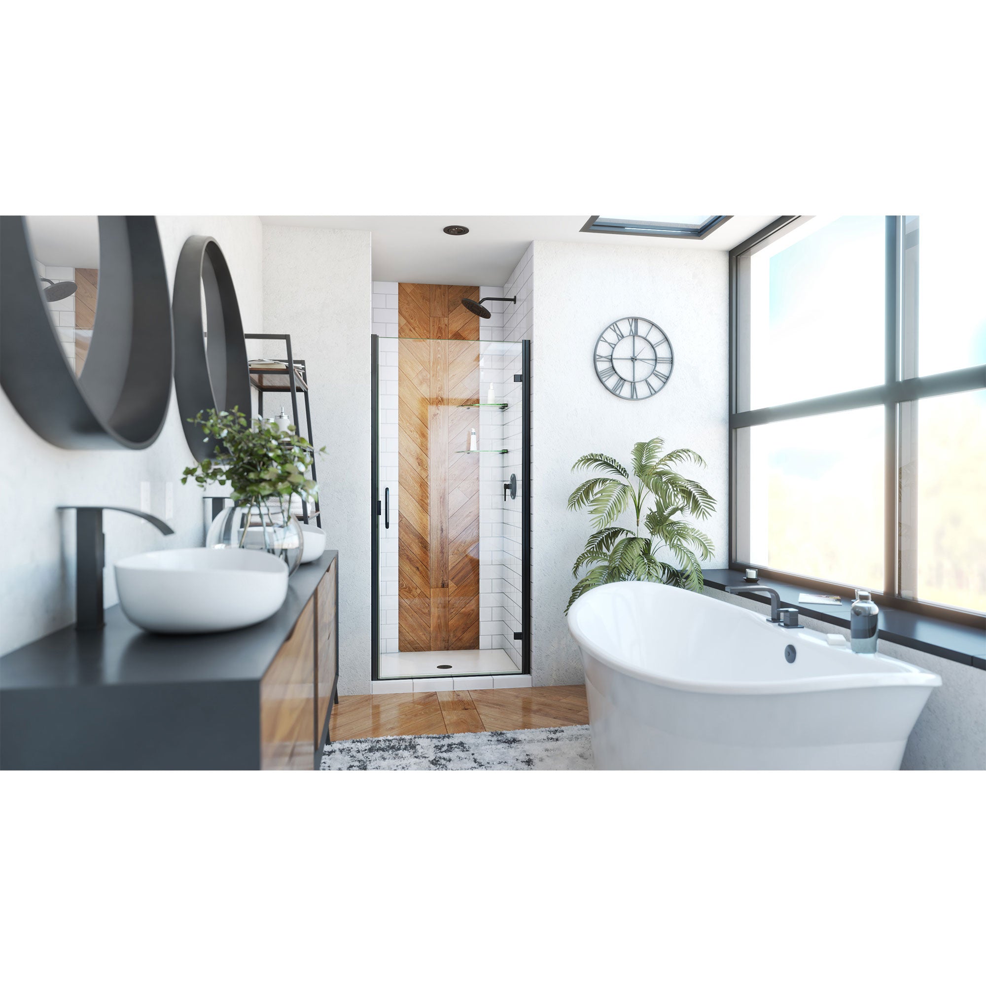Alliance Swing 33 - 34 " W Shower Door