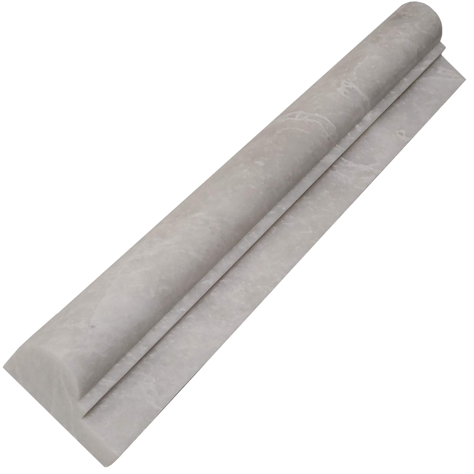 Ogee-1 Molding Alaska White Marble Polished