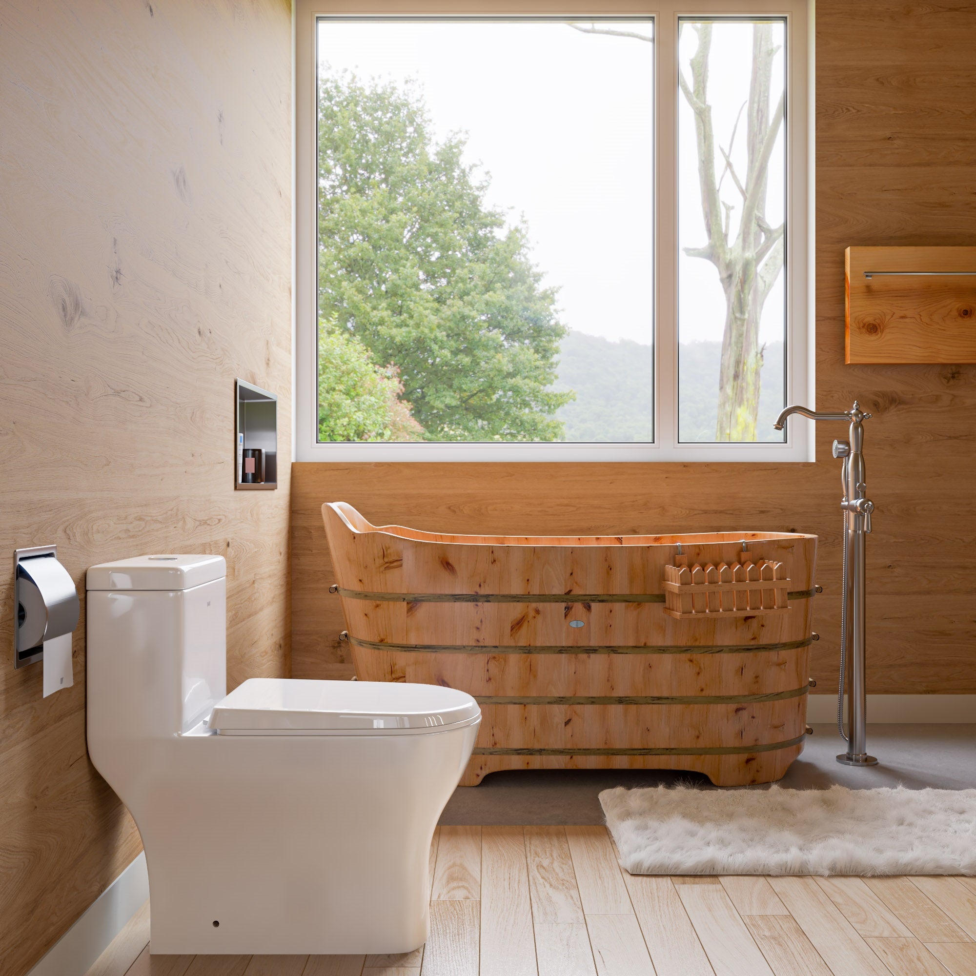 EAGO TB353 DUAL FLUSH ONE PIECE ECO-FRIENDLY HIGH EFFICIENCY LOW FLUSH CERAMIC TOILET