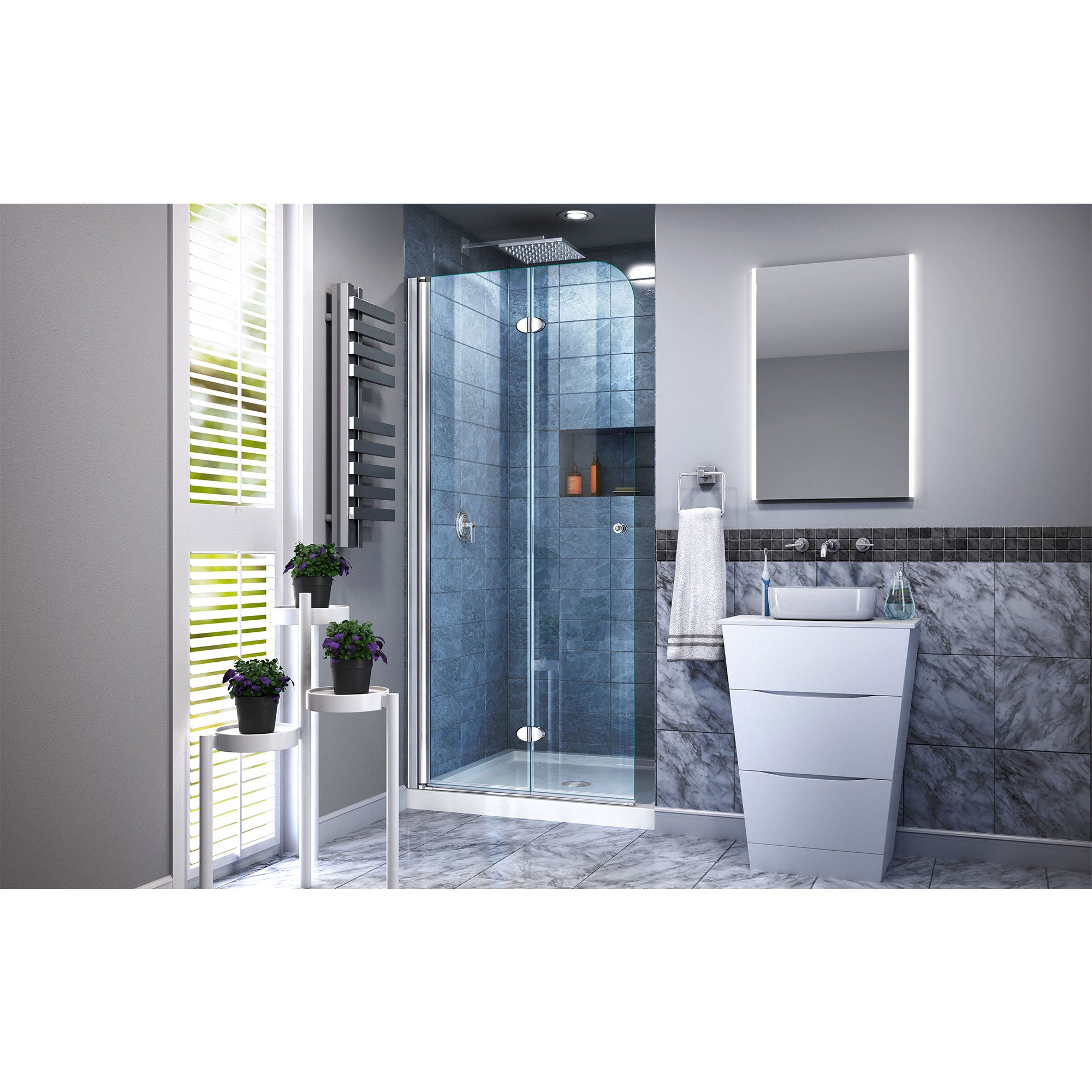 DreamLine Aqua Fold 29.5" W Shower Door