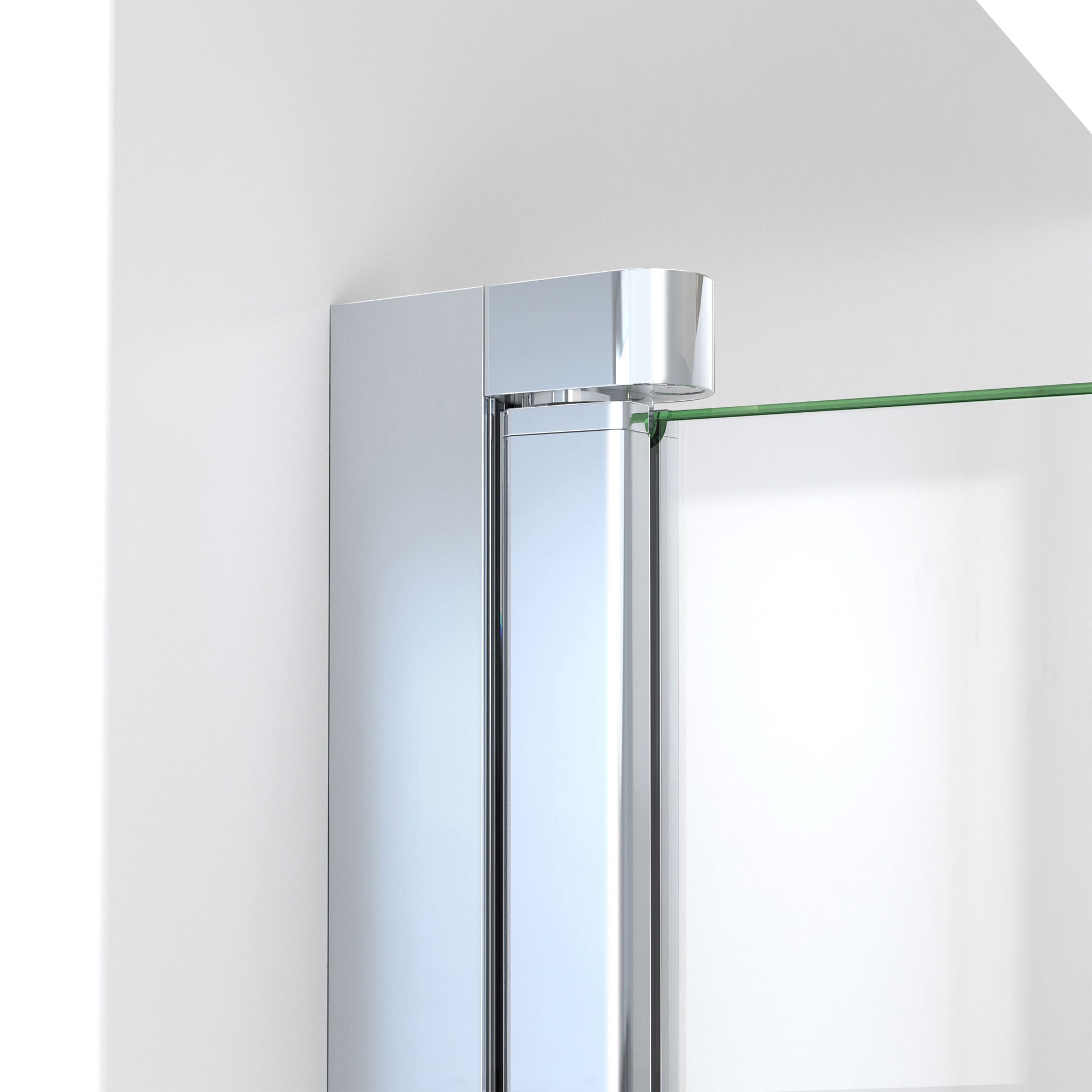 DreamLine Aqua-Q Fold 32 inch D x 32 inch W x 78 3/4 inch H Frameless Bi-fold Shower Door, Shower Base, and Wall Kit