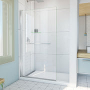DreamLine Aqua-Q Swing 40 inch W x 72 inch H Frameless Swing Shower Door