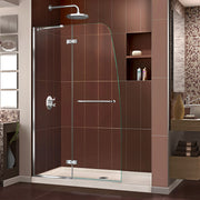 DreamLine Aqua Ultra 60" W Shower Door and Base