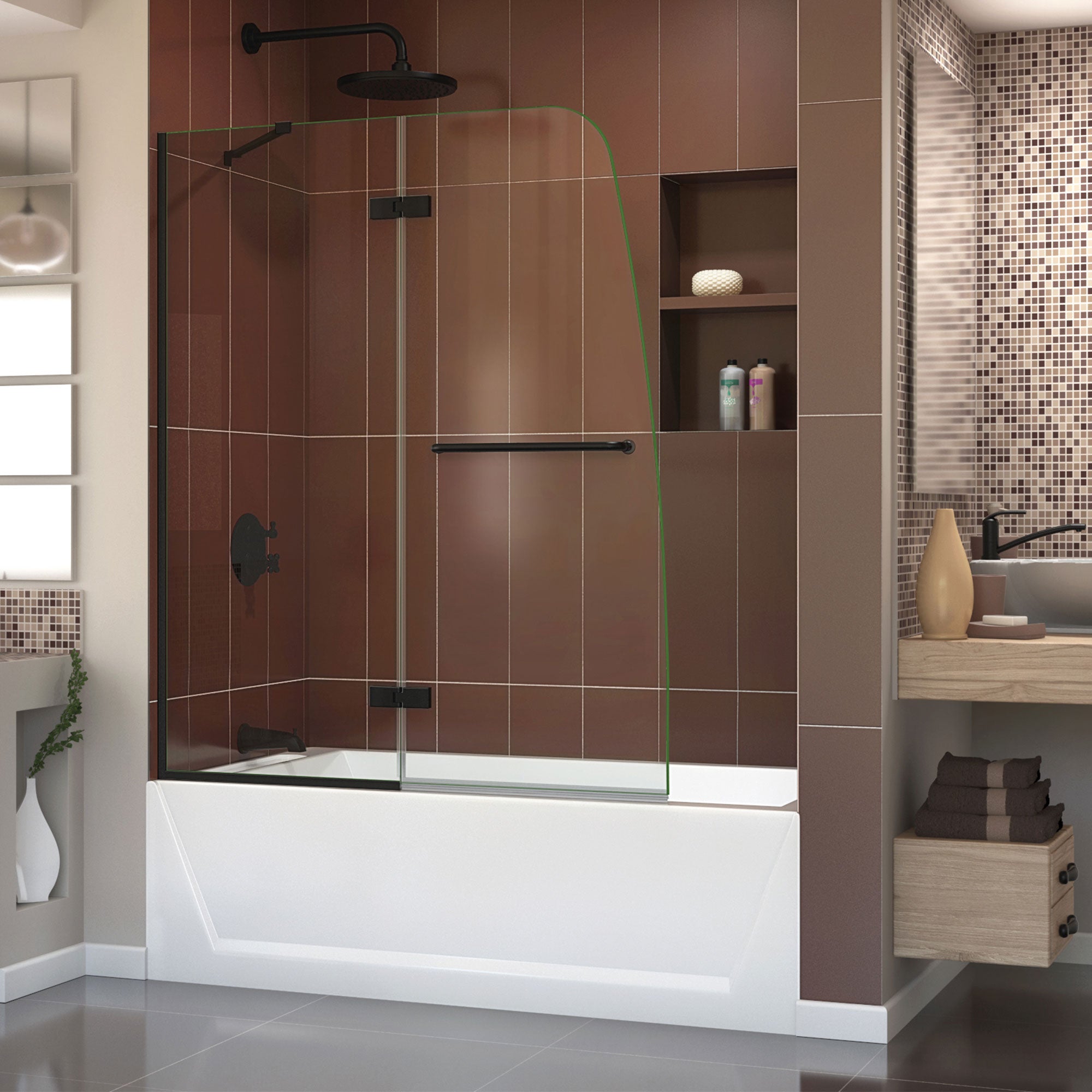 DreamLine Aqua Ultra 48" W Hinged Tub Door