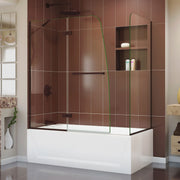 DreamLine Aqua Ultra 57-60 in. W x 58 in. H Tub Door