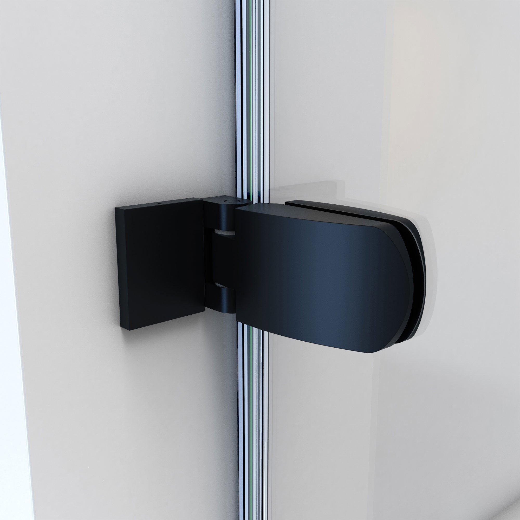 DreamLine Aqua Uno 34 5/16 inch W x 58 inch H Frameless Hinged Tub Door