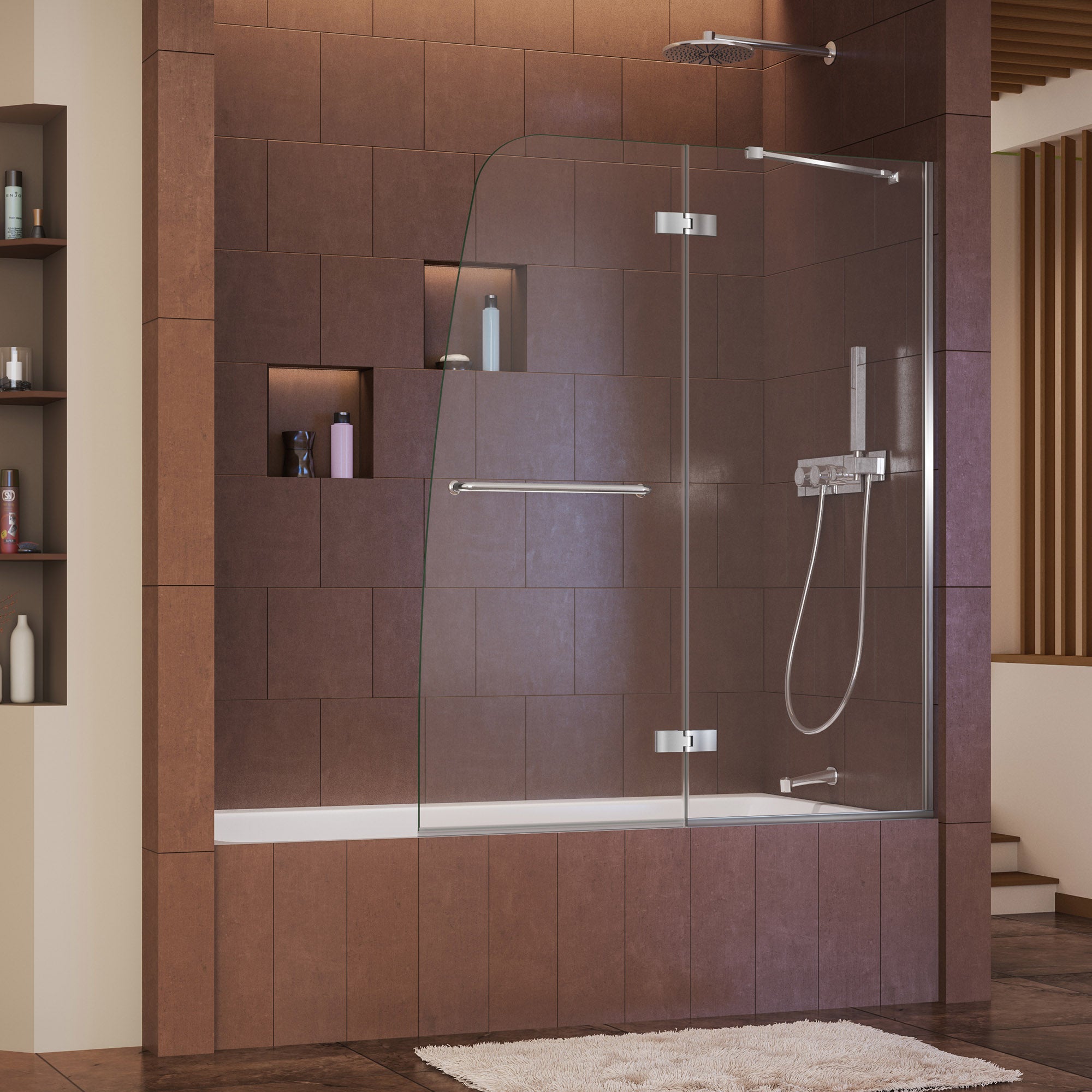 DreamLine Aqua Ultra 48" W Hinged Tub Door