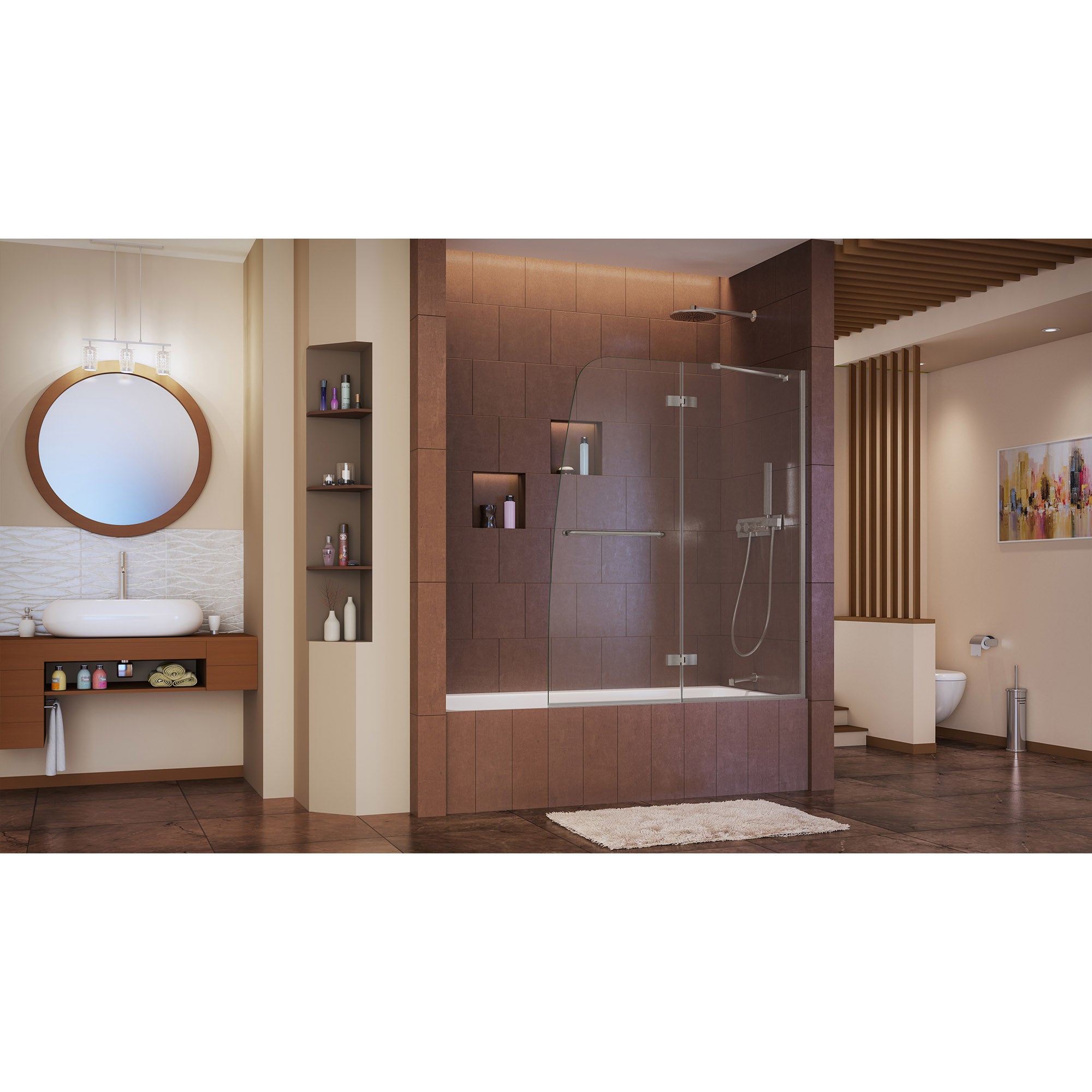 DreamLine Aqua Ultra 48" W Hinged Tub Door