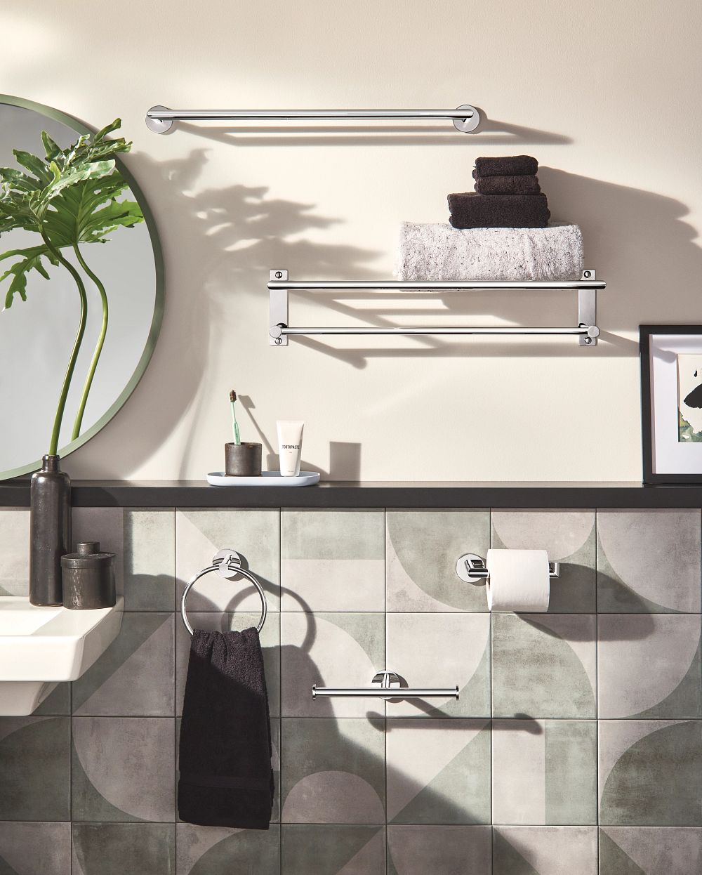 Arlys Double Towel Bar