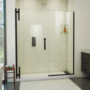 DreamLine Ascend 64 1/2 - 65 1/2 inch W x 72 inch H Frameless Pivot Shower Door