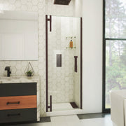 DreamLine Ascend 35 1/4 - 36 inch W x 72 inch H Frameless Pivot Shower Door