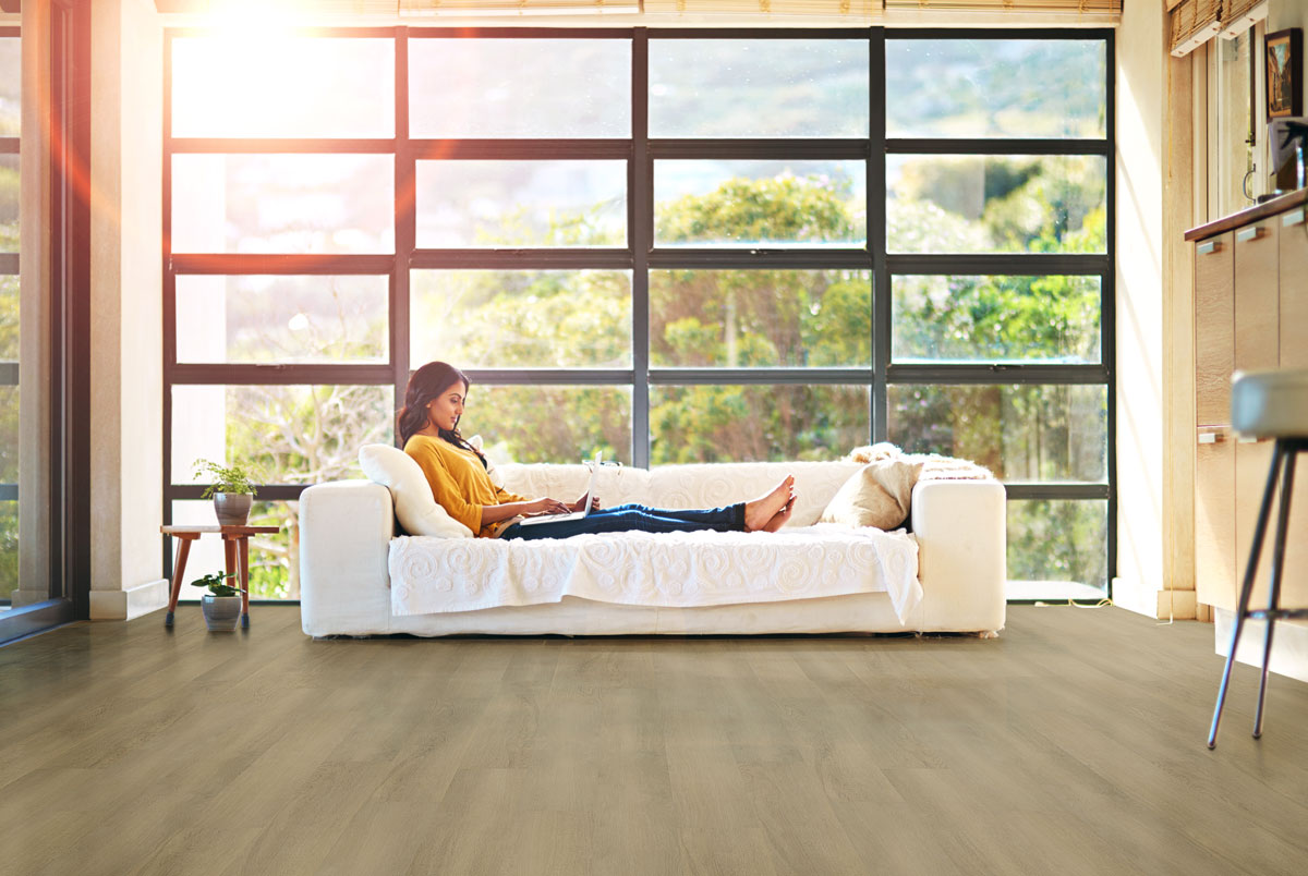MSI Ashton 2.0 Benton Blonde luxury vinyl plank flooring