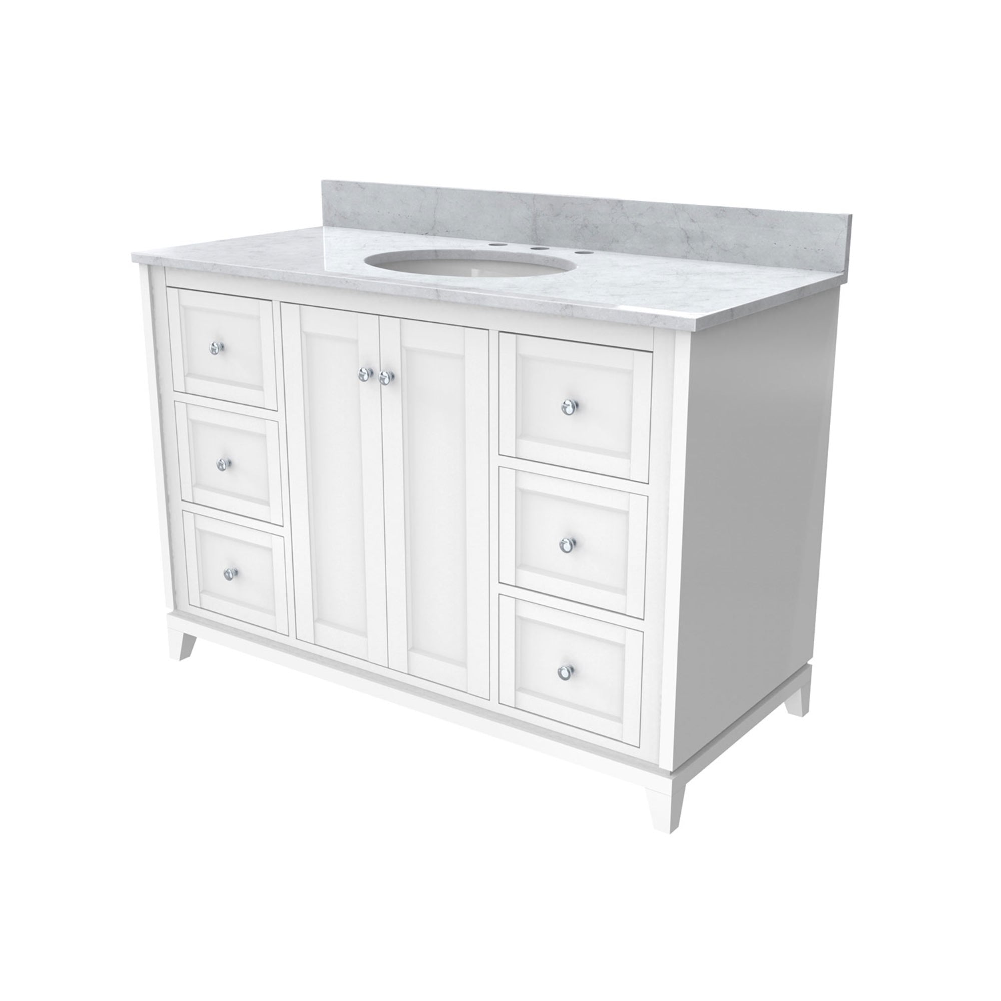 Formosa 48 Inch Vanity with Oval Sink
