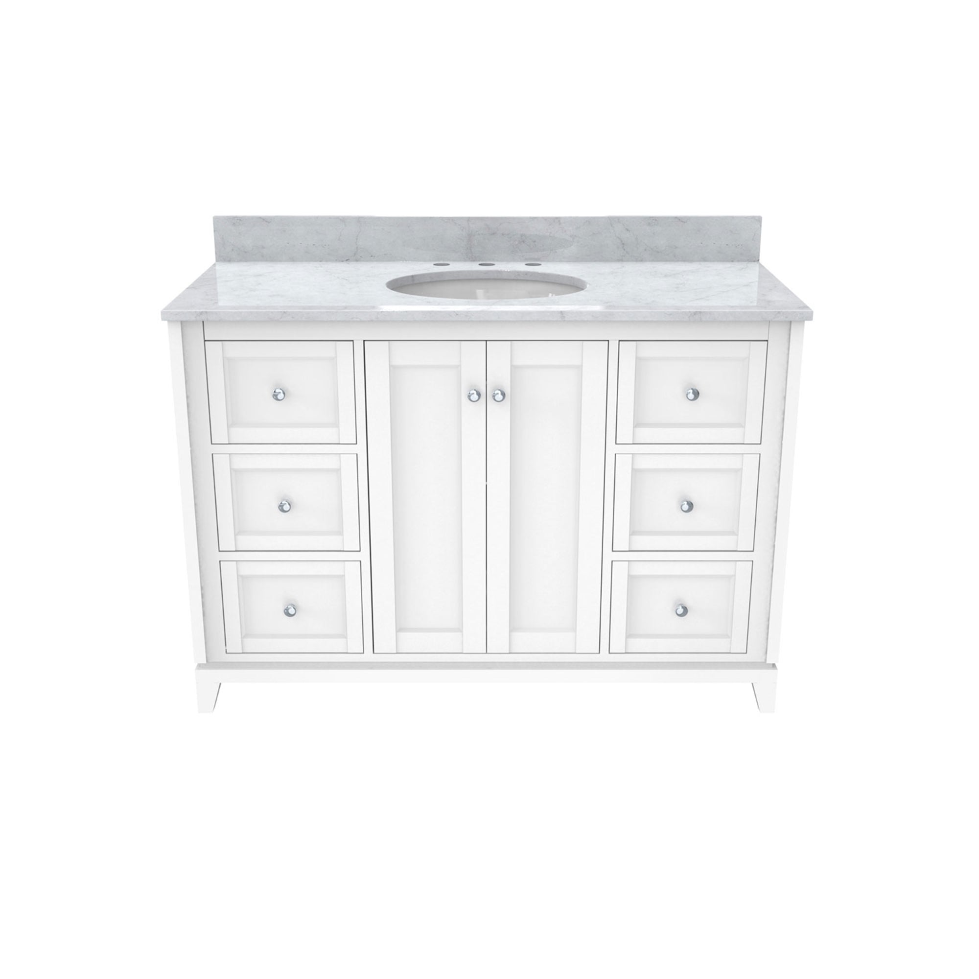 Formosa 48 Inch Vanity with Oval Sink