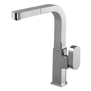 Houzer Azura Series Brushed Nickel Single Handle Pull-Out Kitchen Faucet
