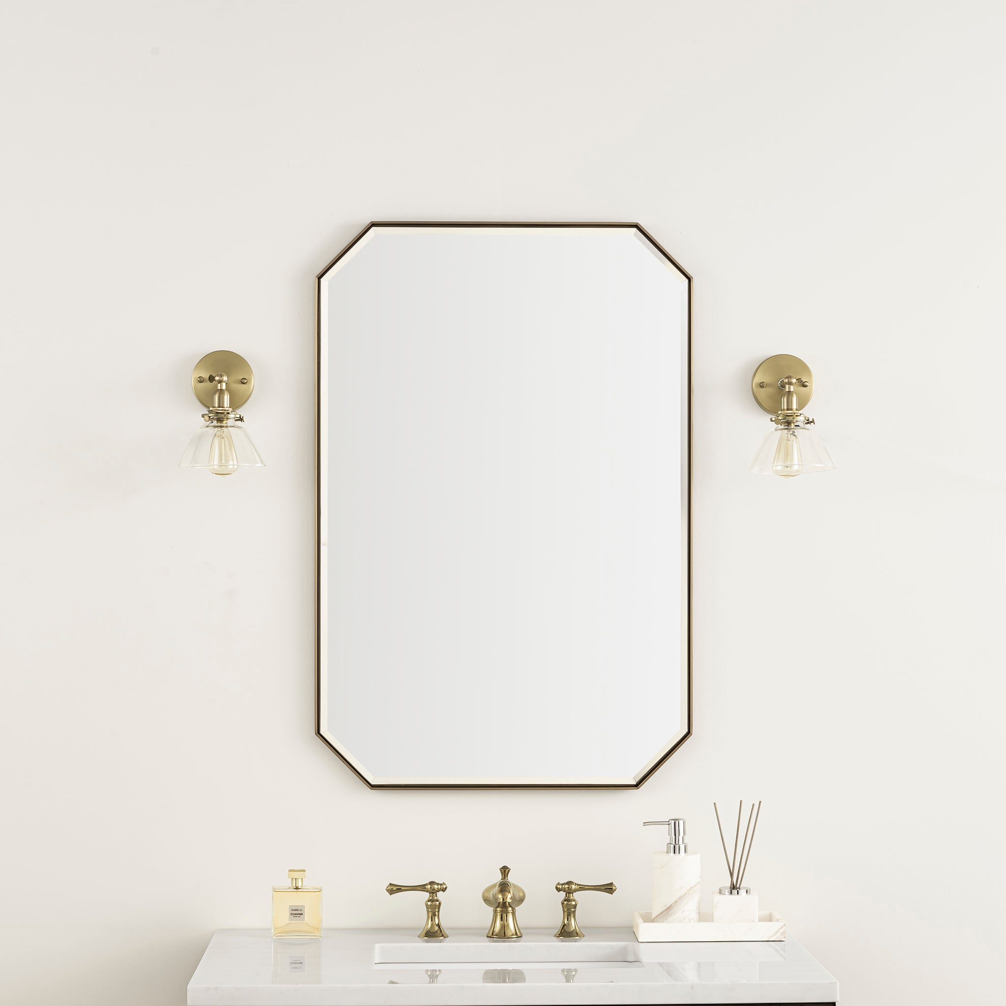 James Martin Rohe 24" Octagonal Mirror