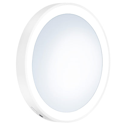 OUTLINE - Make-up Mirror with Suction Cups,  LED, X7, White