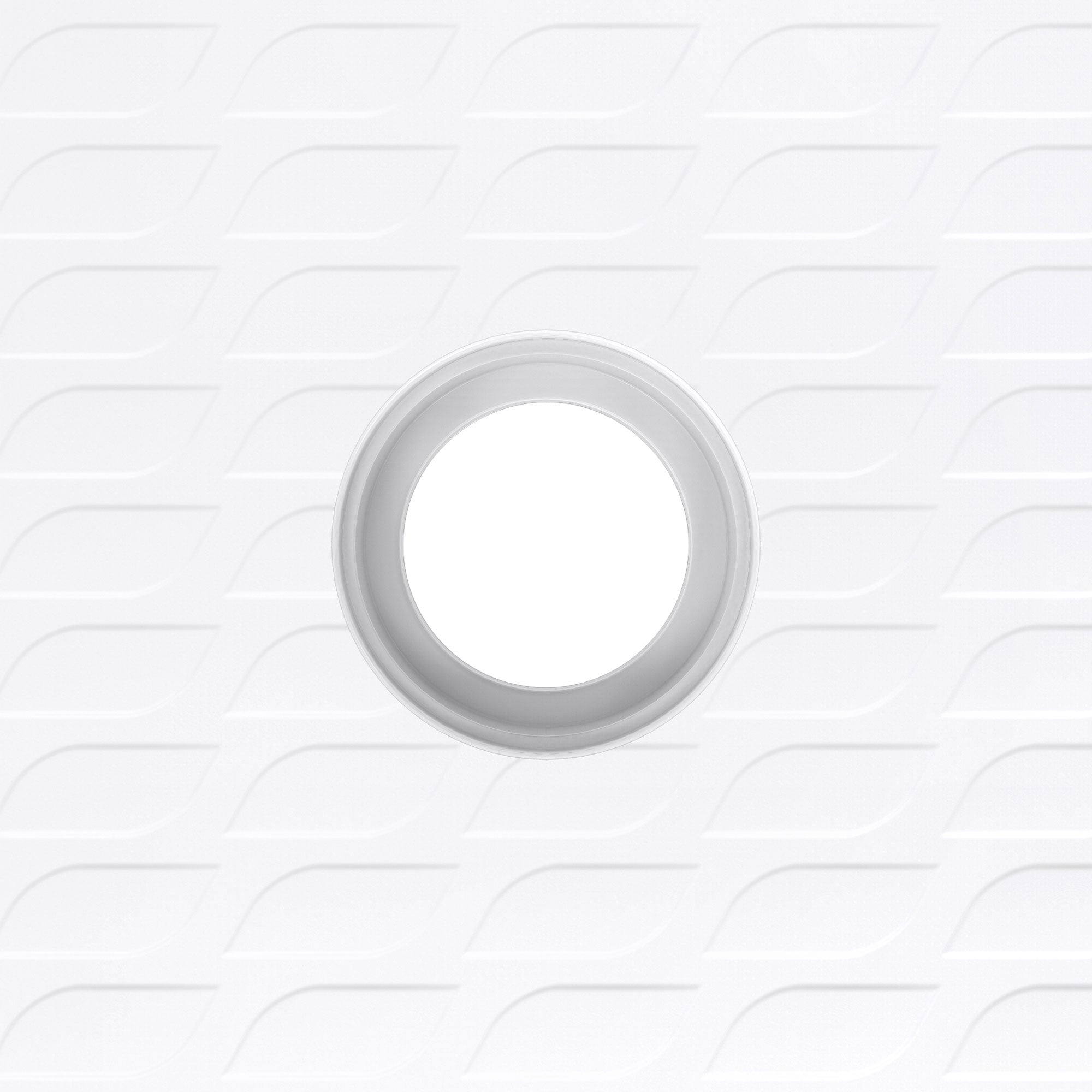 DreamLine DreamStone 37 inch D x 38 inch W x 3 3/4 inch H Center Drain Single Threshold Shower Base