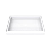 DreamLine DreamStone 32 inch D x 48 inch W x 5 1/2 inch H Center Drain Single Threshold Shower Base