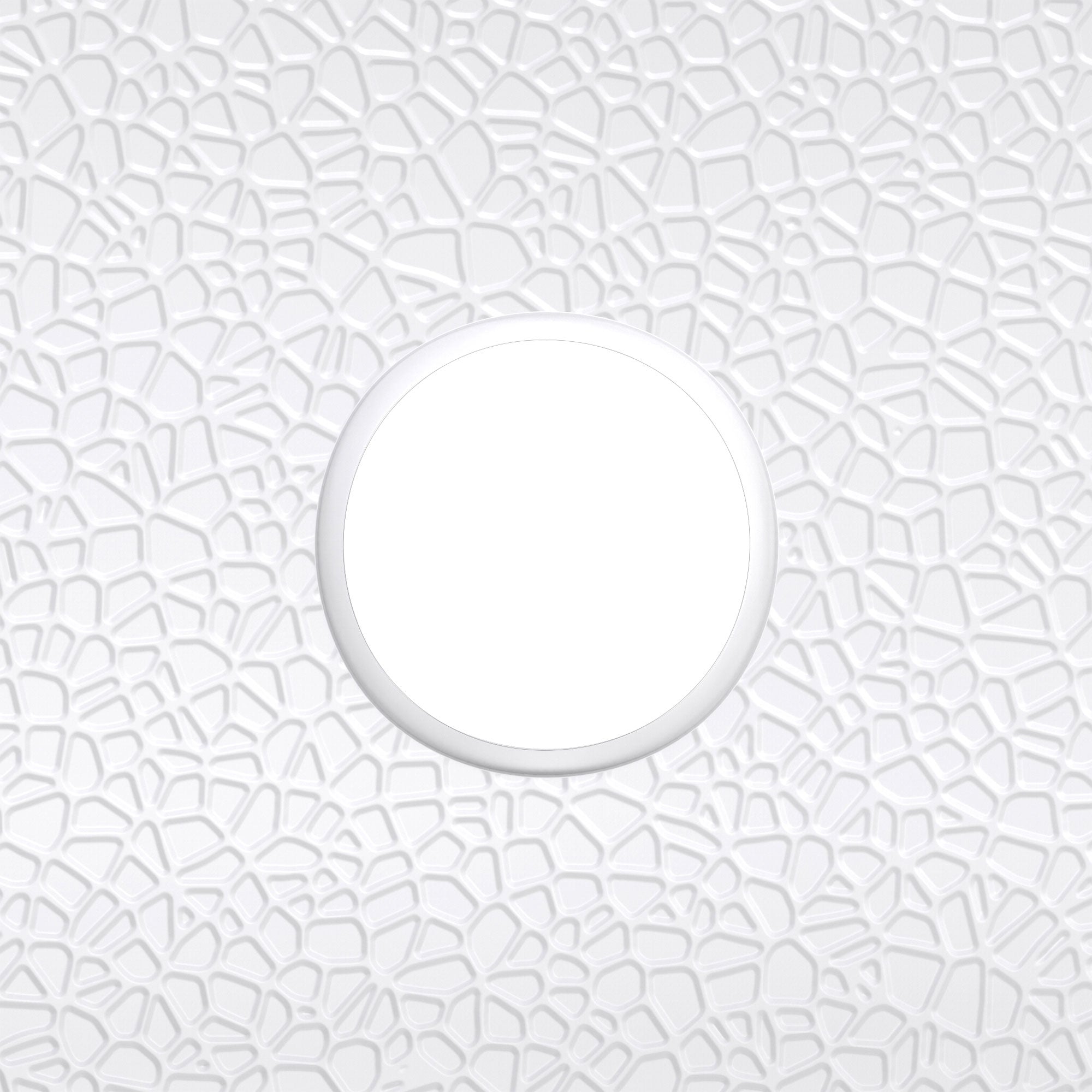 DreamLine DreamStone 34 inch D x 54 inch W x 5 1/2 inch H Center Drain Single Threshold Shower Base