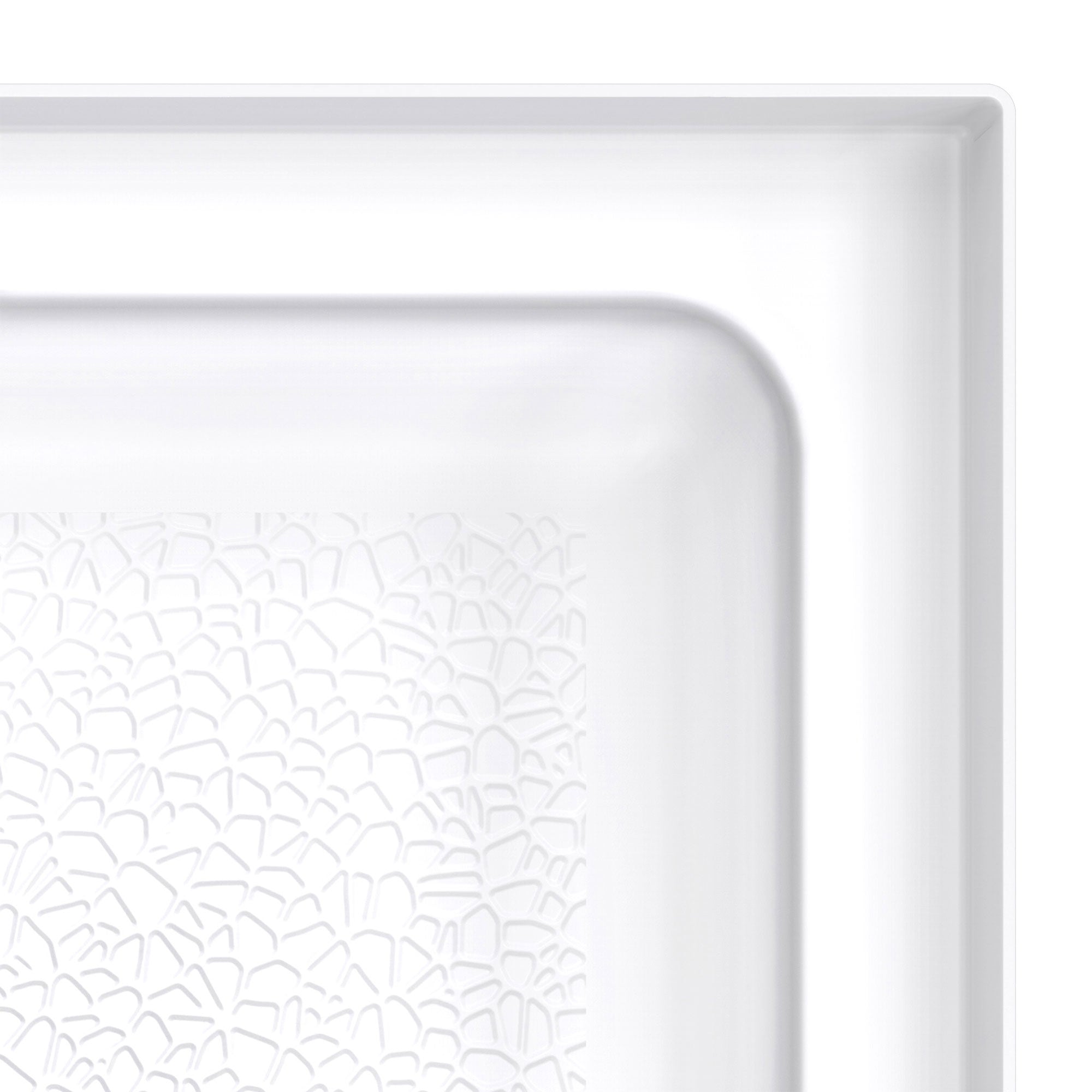 DreamLine DreamStone 32 inch D x 60 inch W x 5 1/2 inch H Center Drain Single Threshold Shower Base