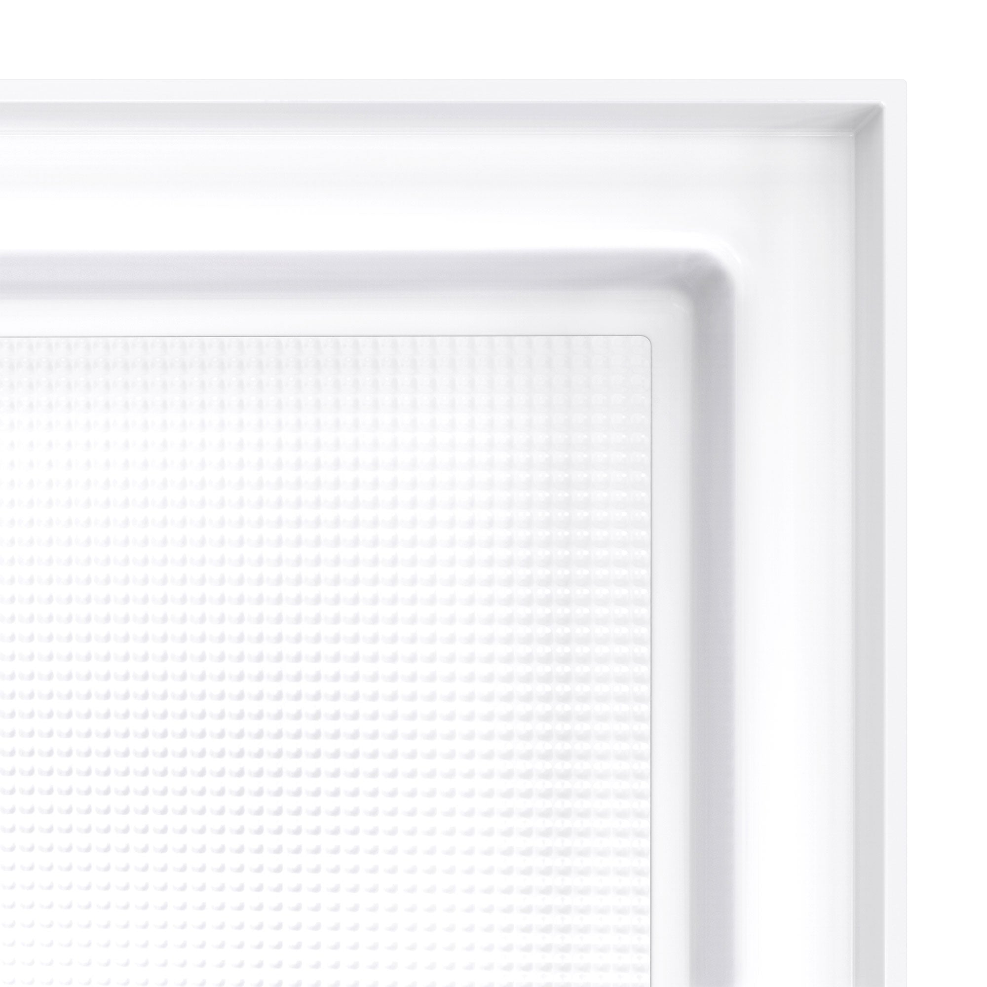 DreamLine DreamStone 36 inch D x 60 inch W Center Drain Shower Base and Modern Subway Wall Kit
