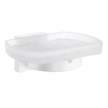 HOUSE - Holder with Frosted Glass Soap Dish