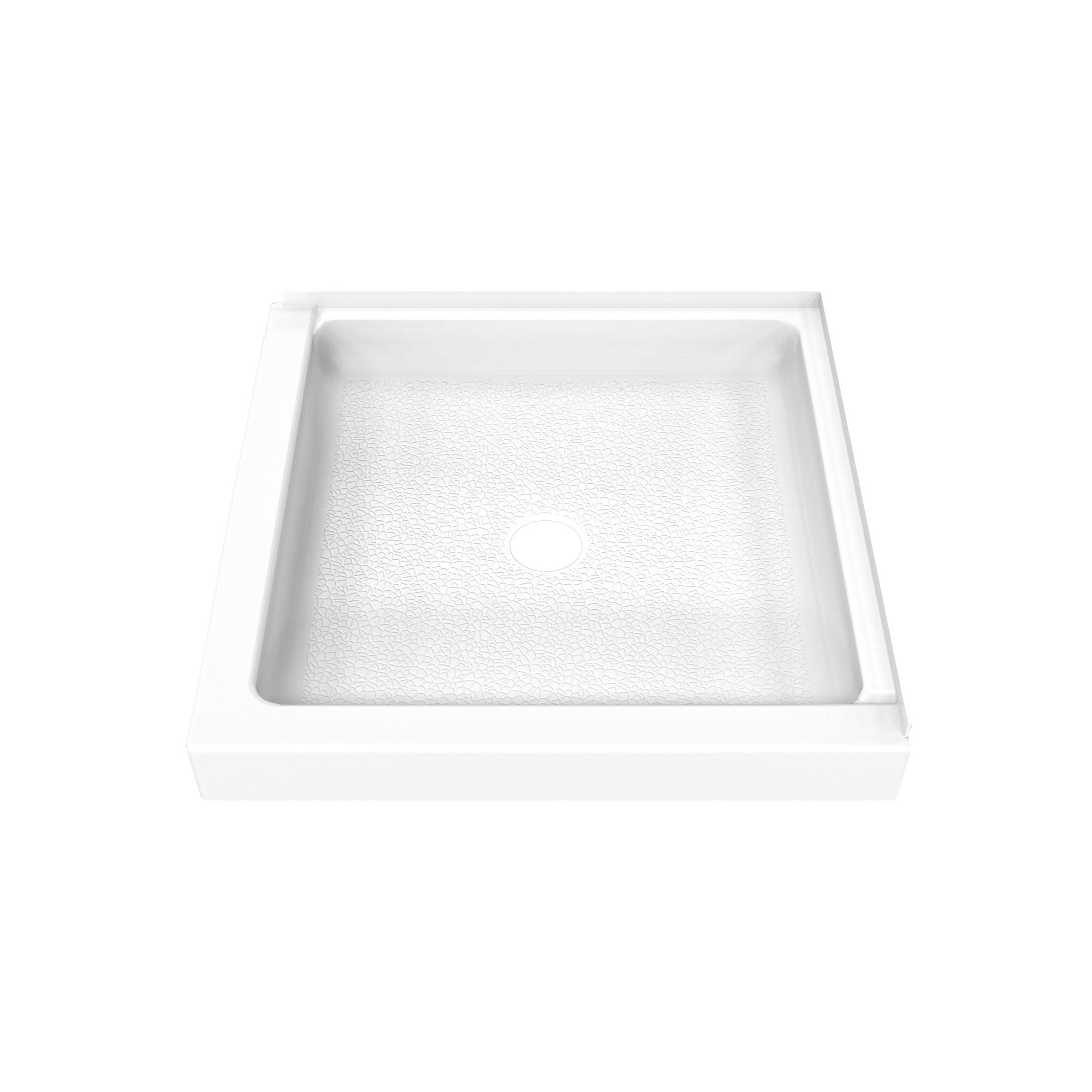DreamLine DreamStone 36 inch D x 36 inch W Center Drain Shower Base