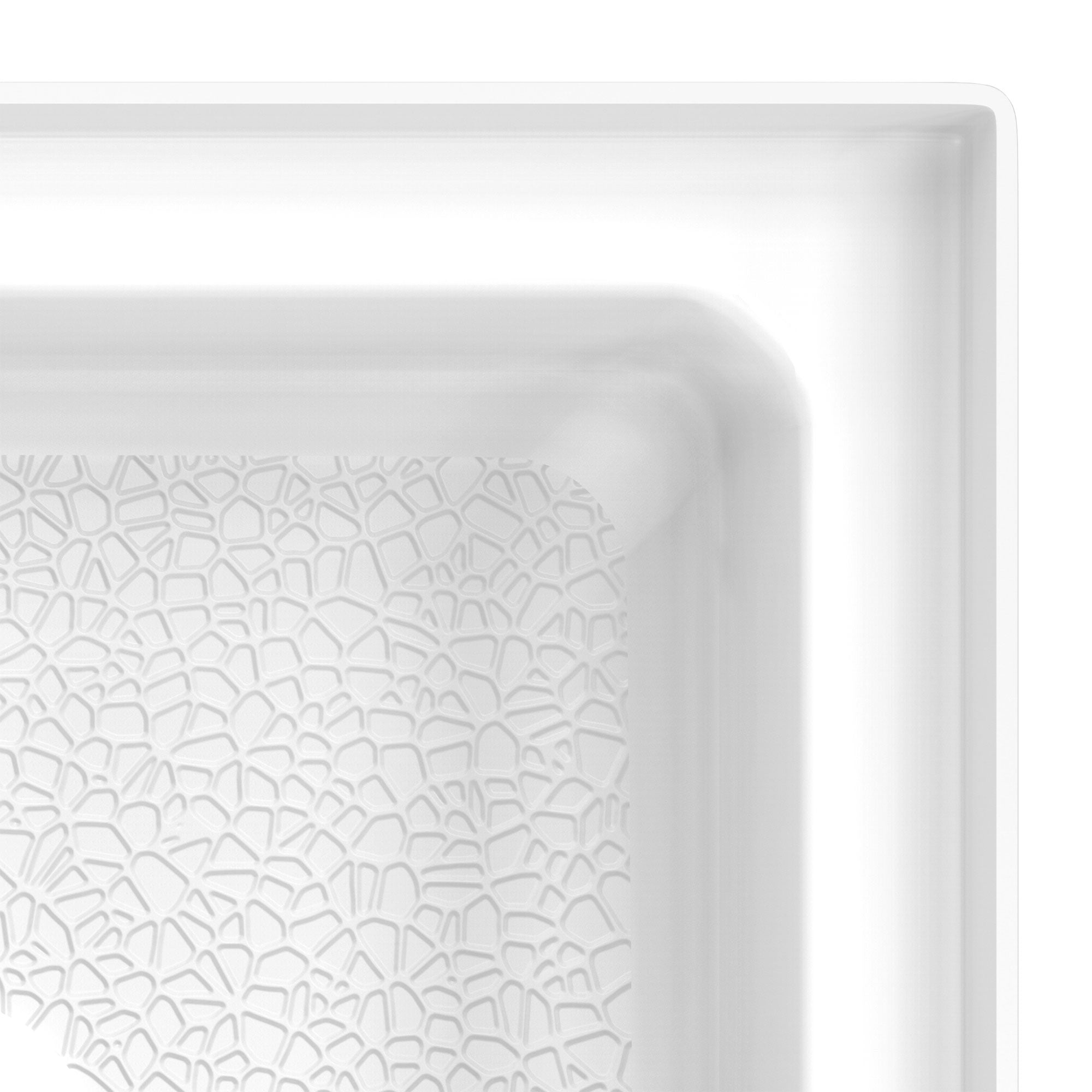 DreamLine DreamStone 38 inch D x 38 inch W Center Drain Shower Base