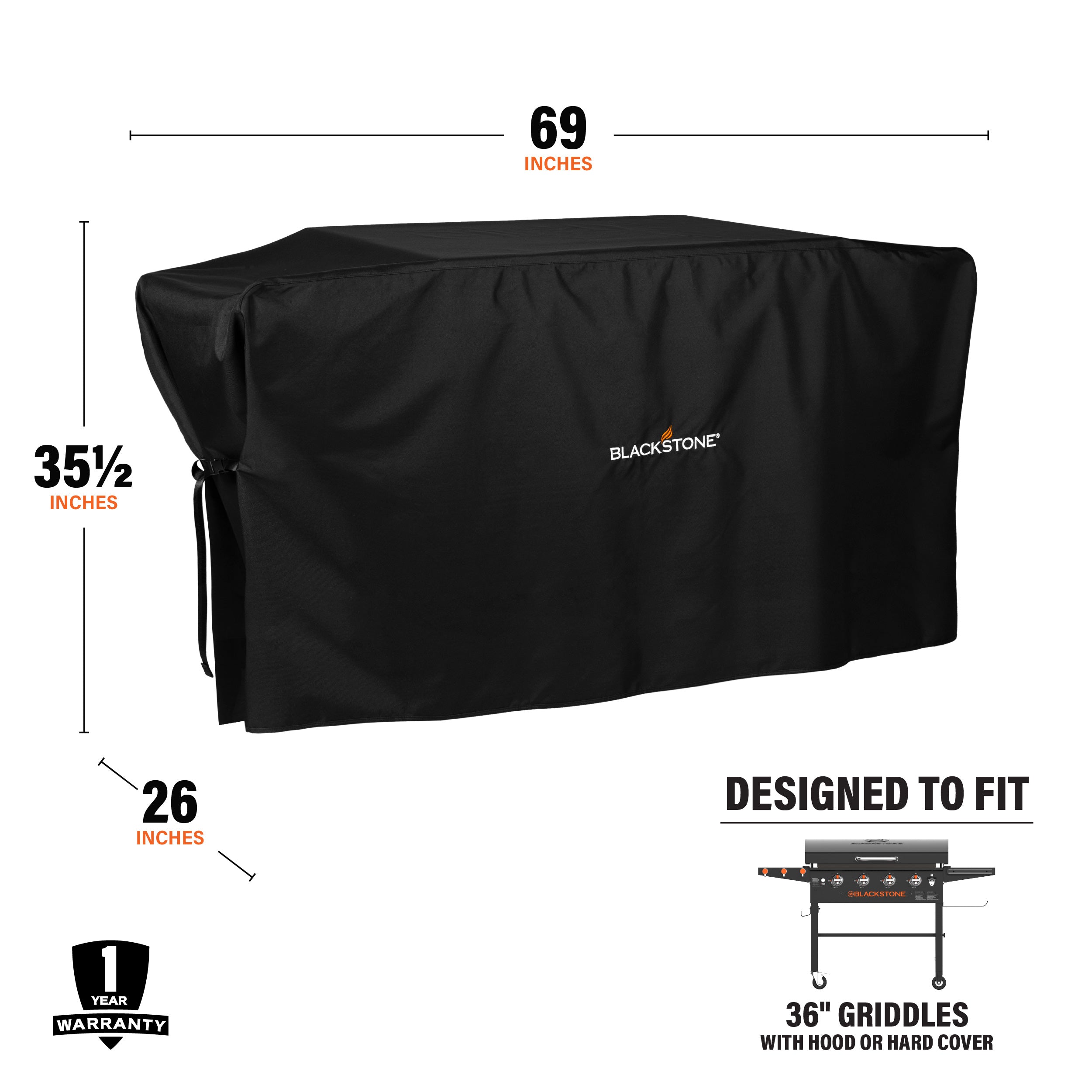 Blackstone 5482 - 36" GRIDDLE COVER