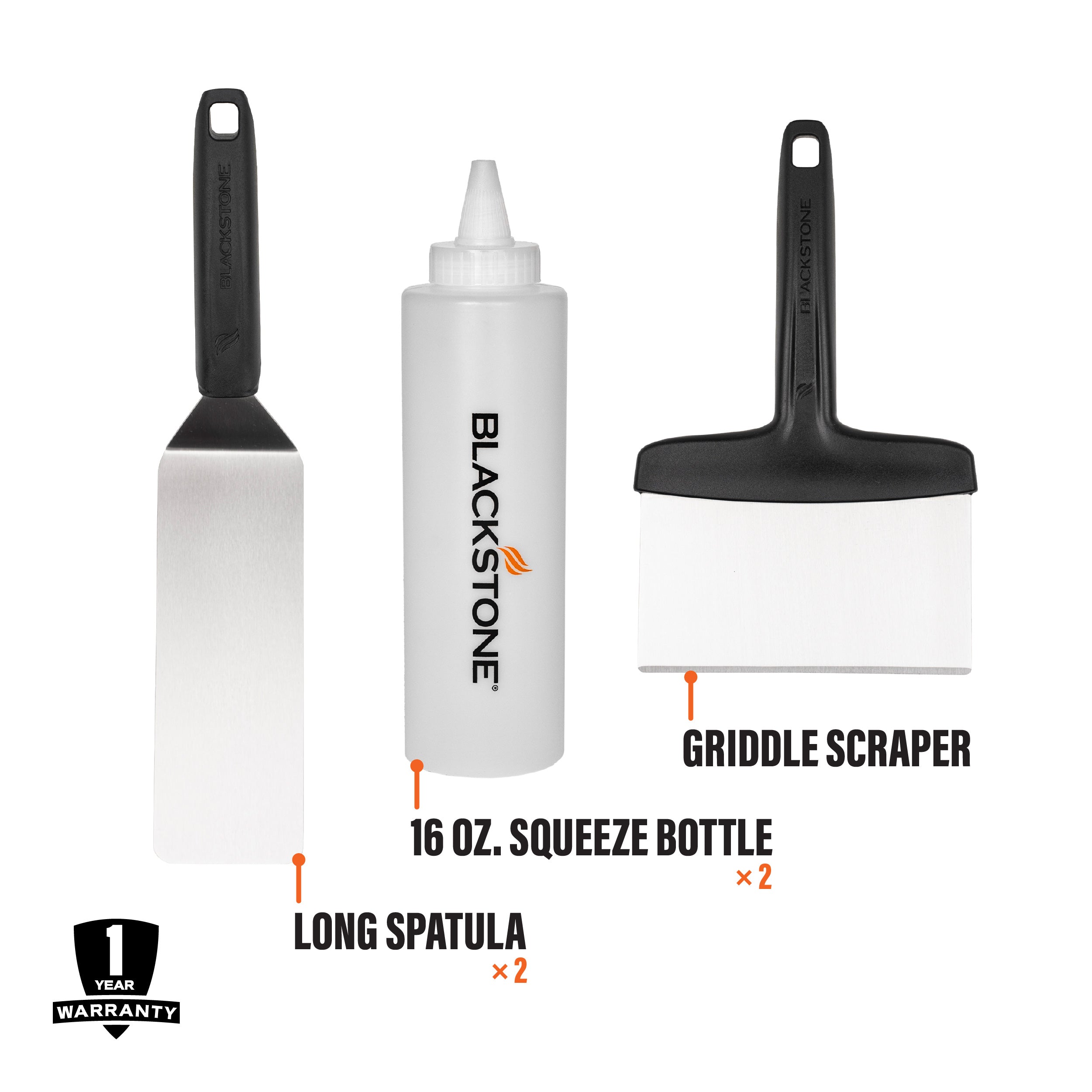 Blackstone 5230 - 5 Piece Professional Griddle Toolkit