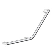 LIVING - Grab Bar, V-shape, Right. Chromed stainless steel, 400 x 400 mm.