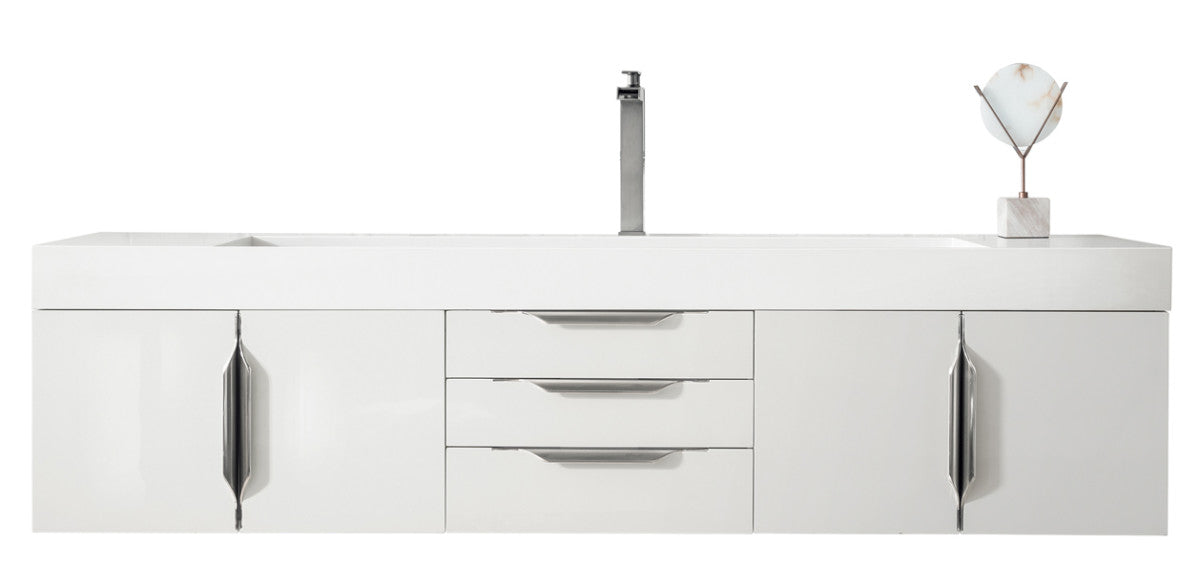Columbia 72" Single Wall Mount Vanity Cabinet