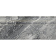 Bardiglio Polished Marble Molding Base 5"X12"