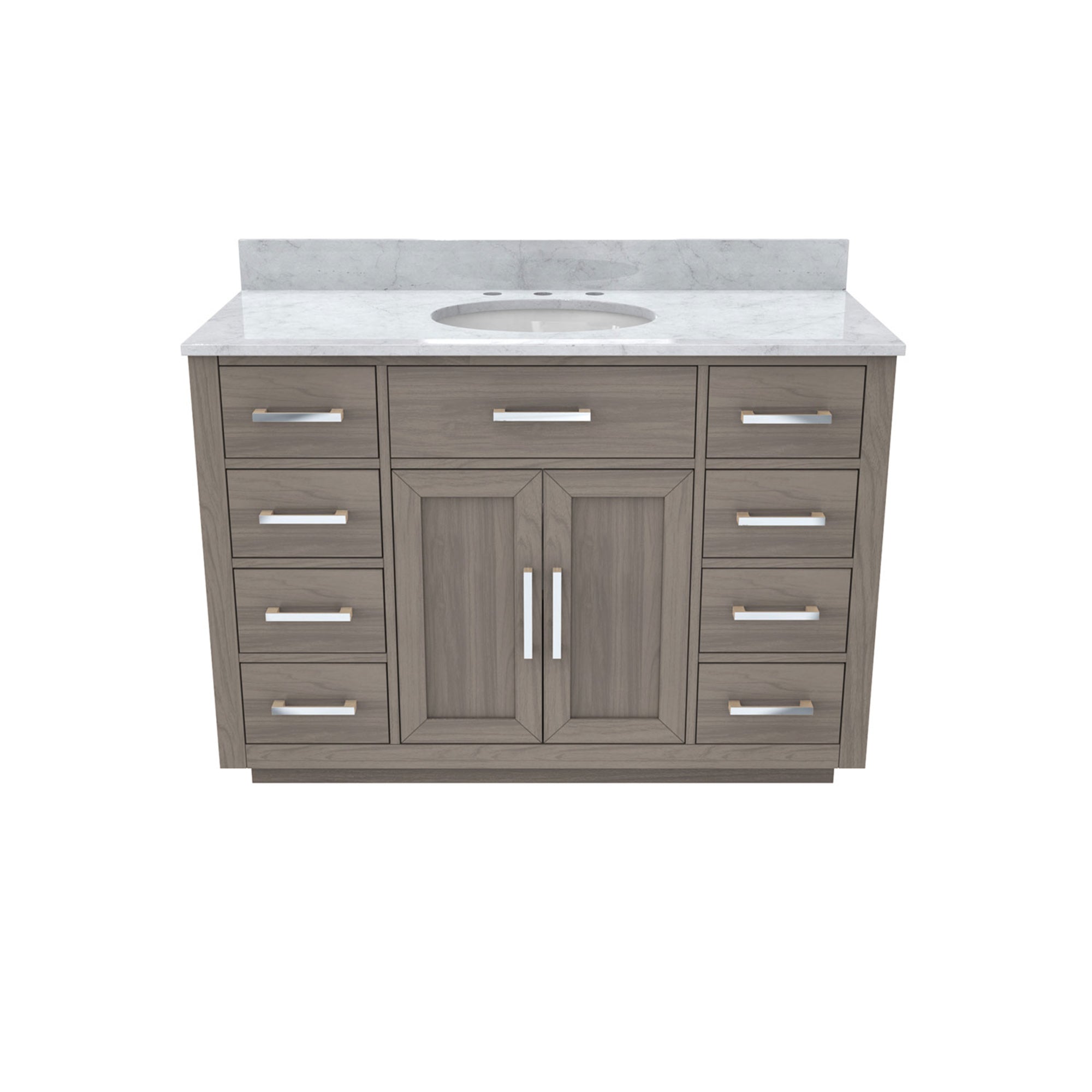 Dexterity 48" Vanity, Oval Sink