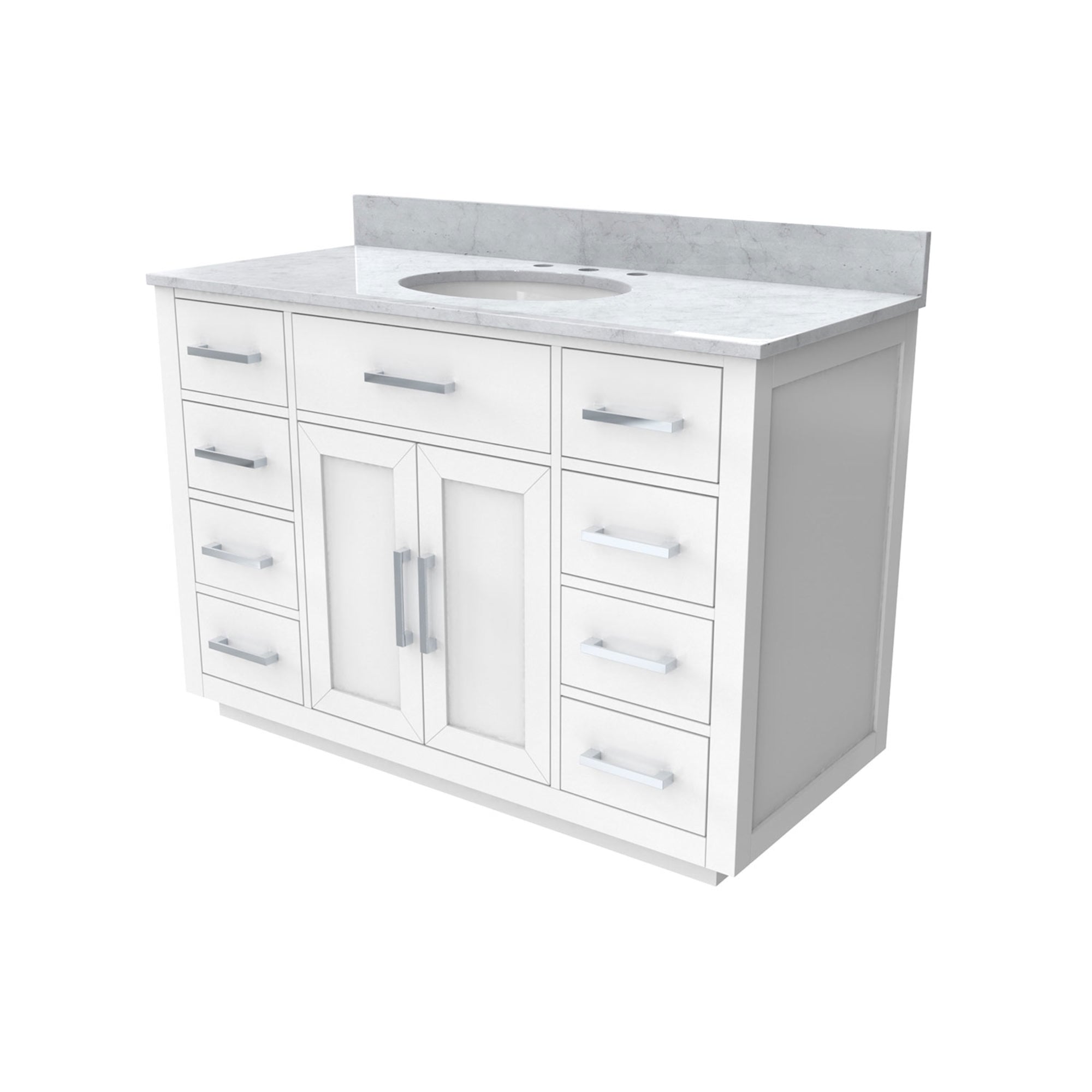 Dexterity 48" Vanity, Oval Sink