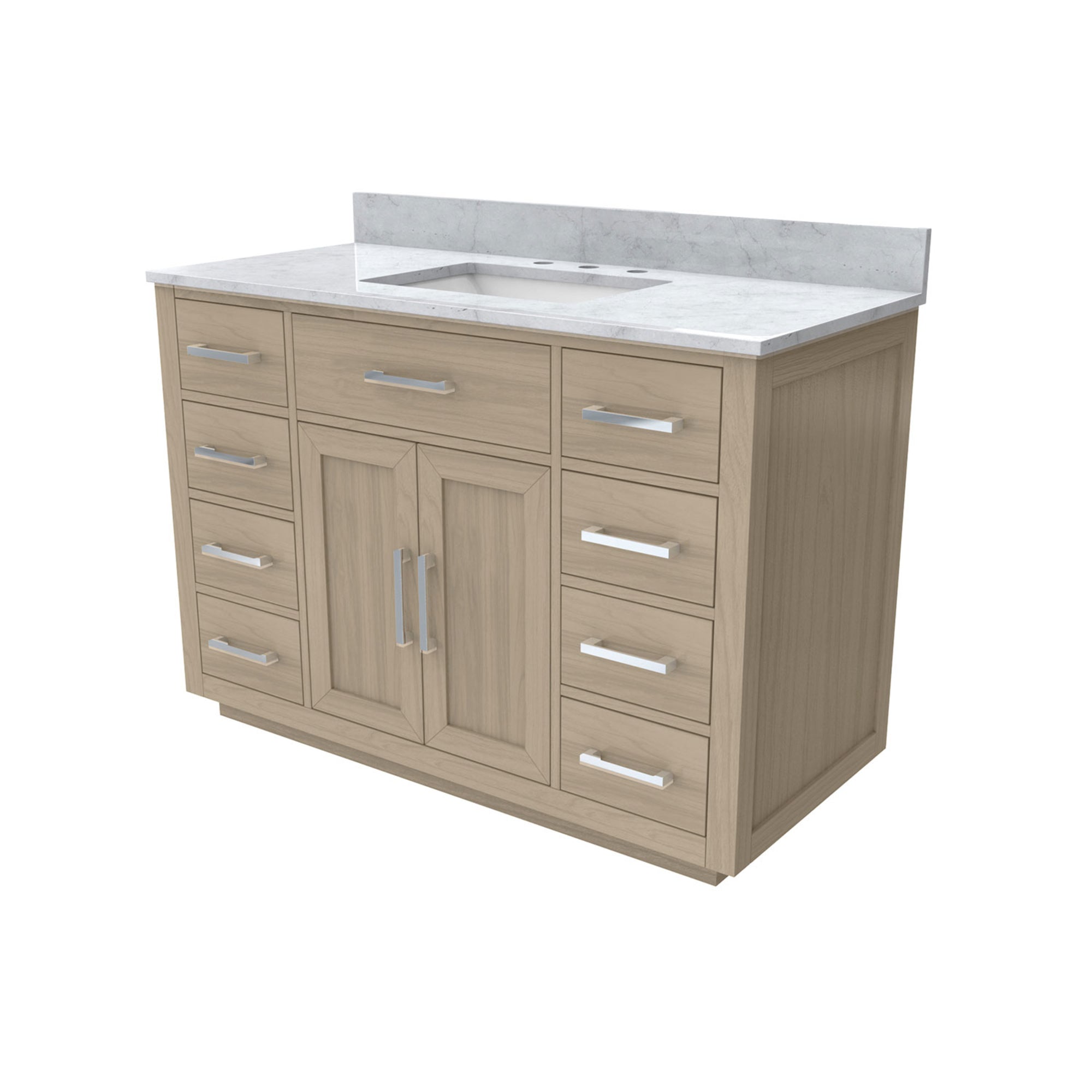 Dexterity 48" Vanity with Rectangular Sink