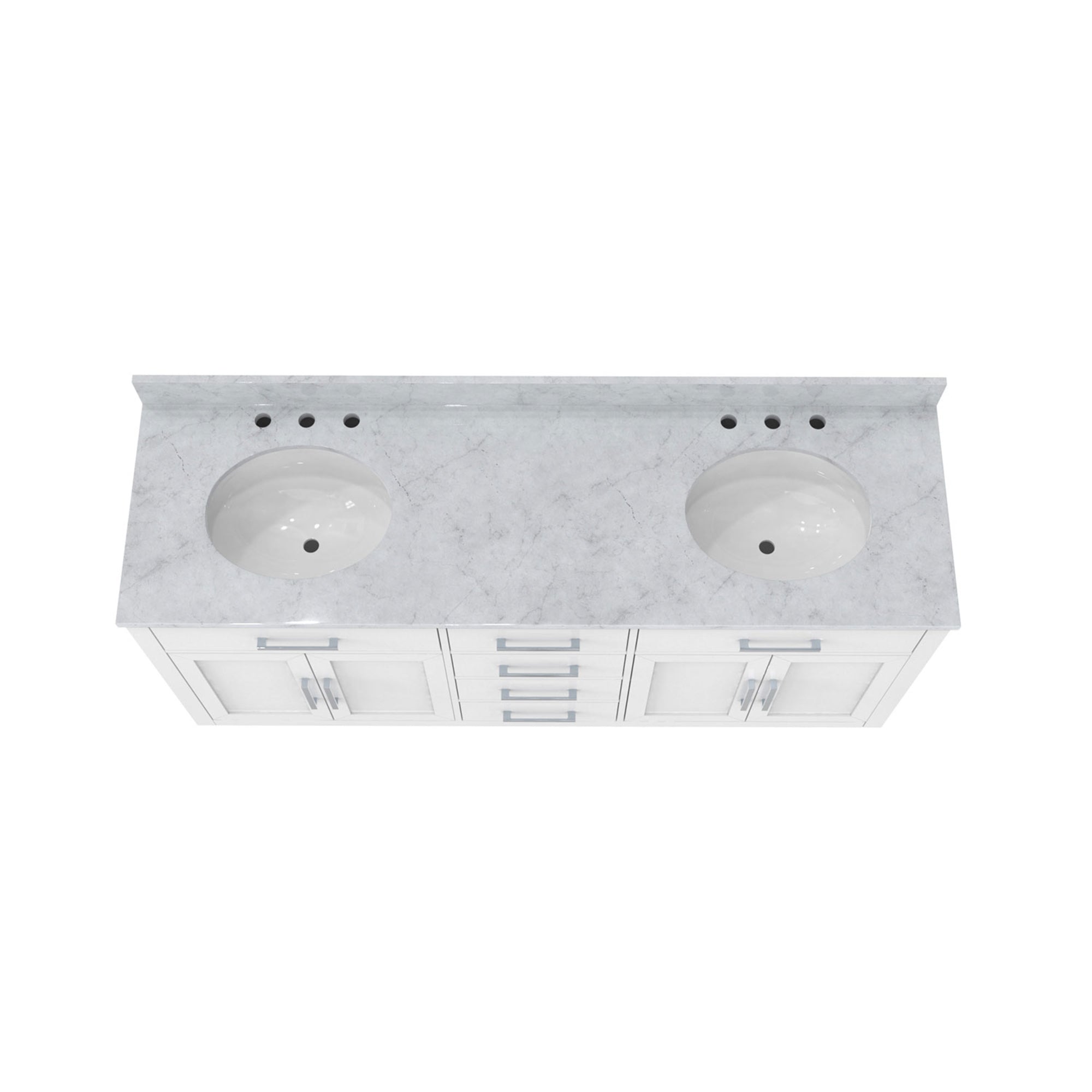 Dexterity 72" Vanity, Oval Sinks