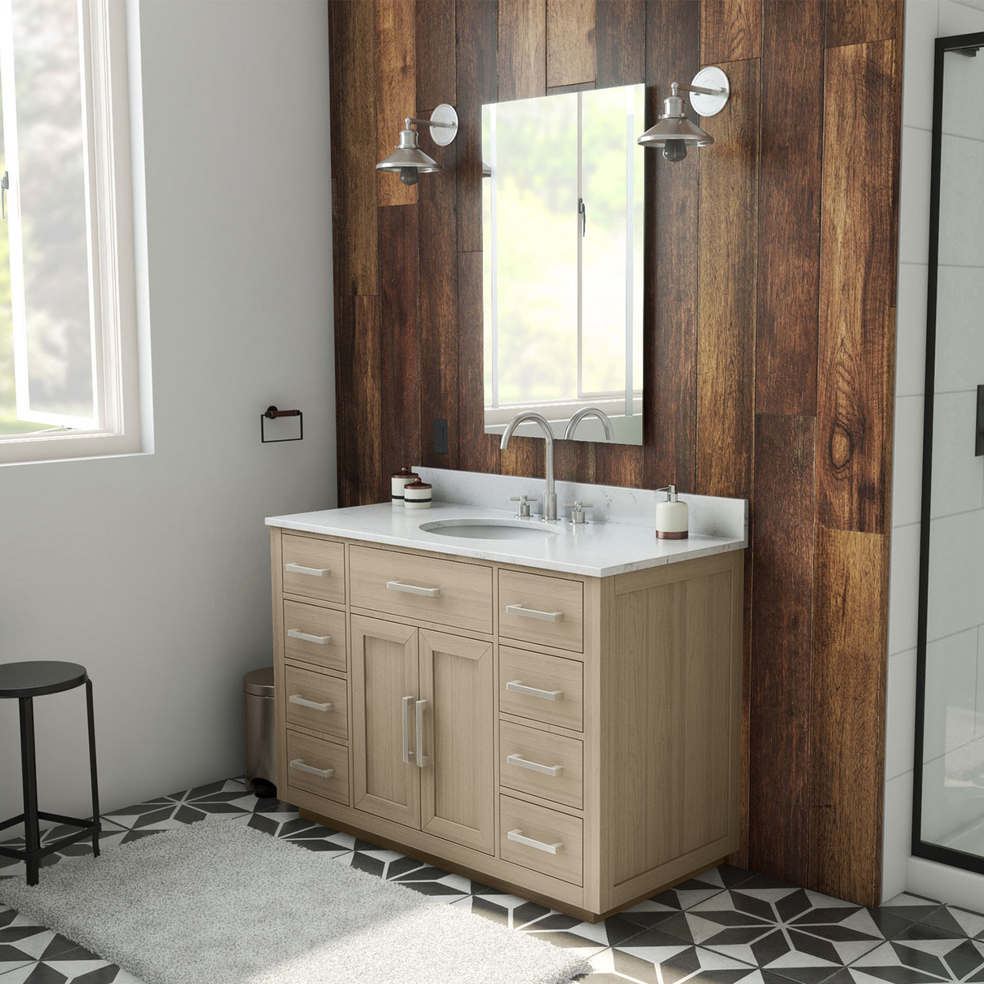 Dexterity 48" Vanity, Oval Sink