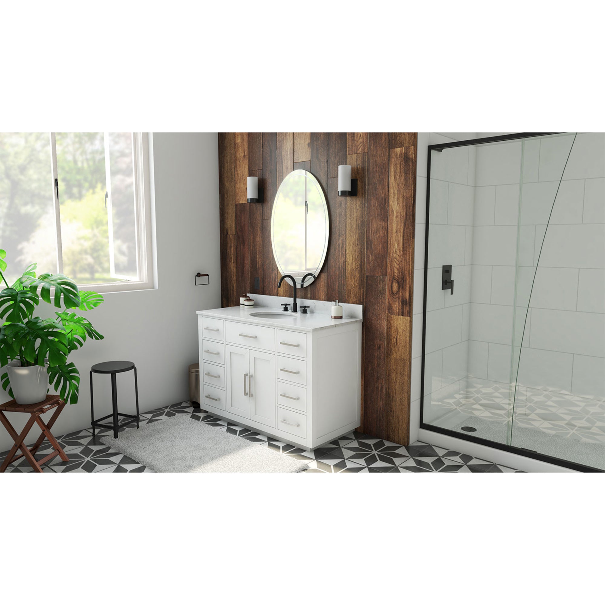 Dexterity 48" Vanity, Oval Sink