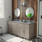 Dexterity 72" Vanity, Oval Sinks