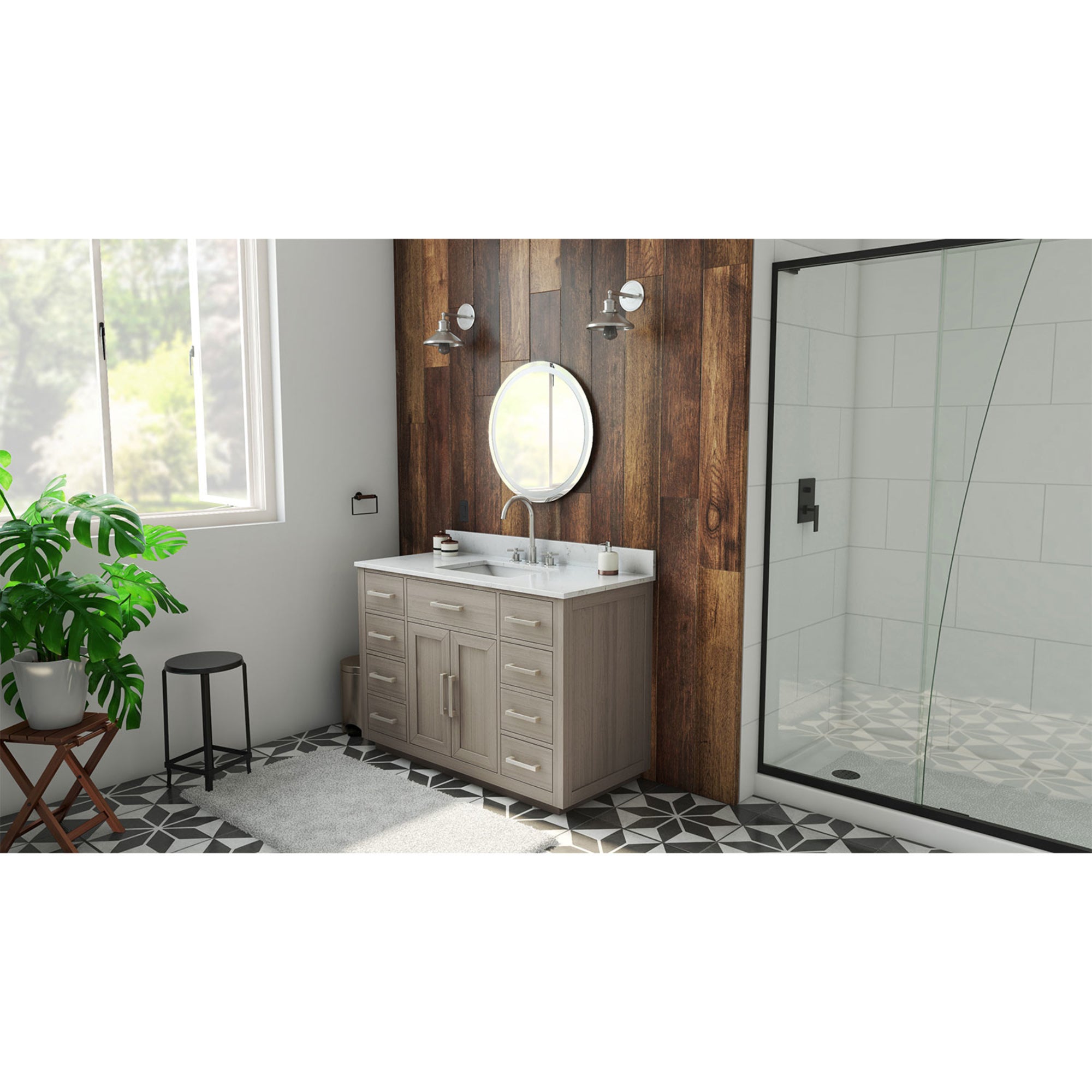 Dexterity 48" Vanity with Rectangular Sink