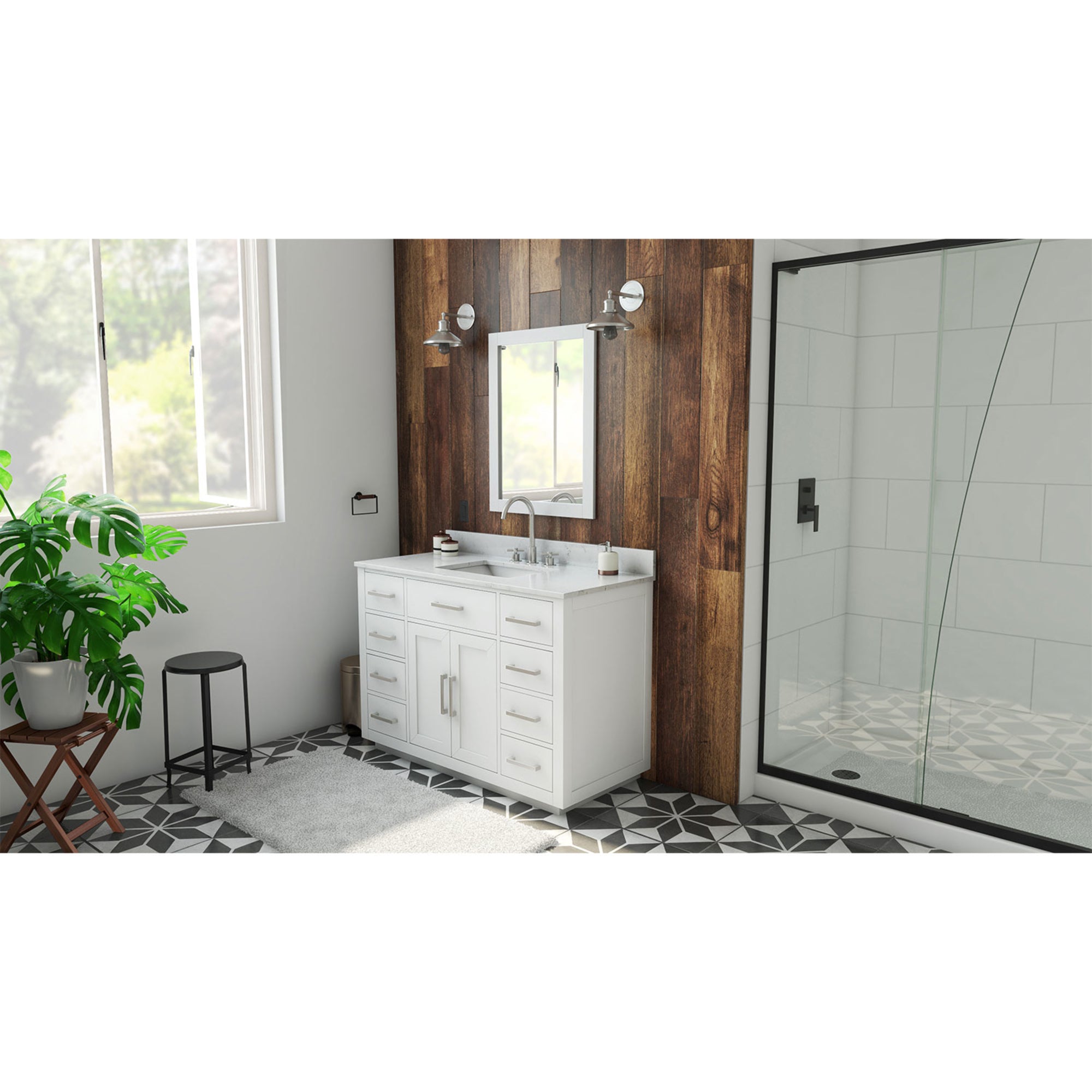 Dexterity 48" Vanity with Rectangular Sink
