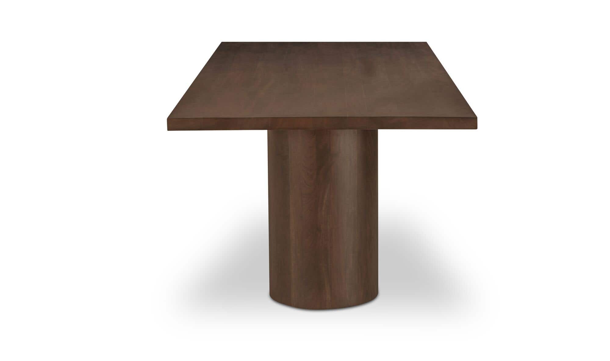 Moes Hadley Dining Table Small Warm Brown BB-1047
