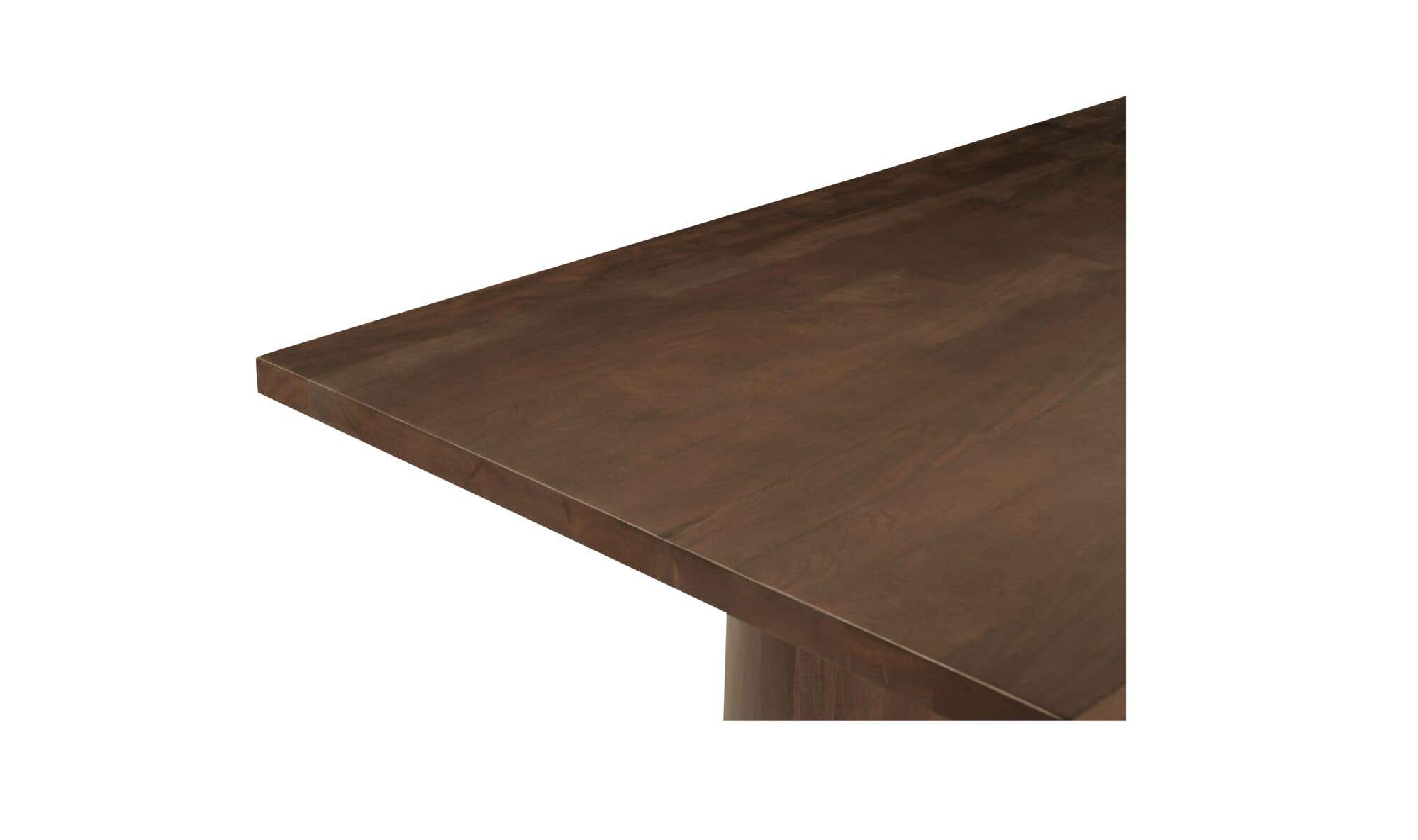 Moes Hadley Dining Table Small Warm Brown BB-1047