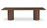 Moes Hadley Dining Table Large Warm Brown BB-1048