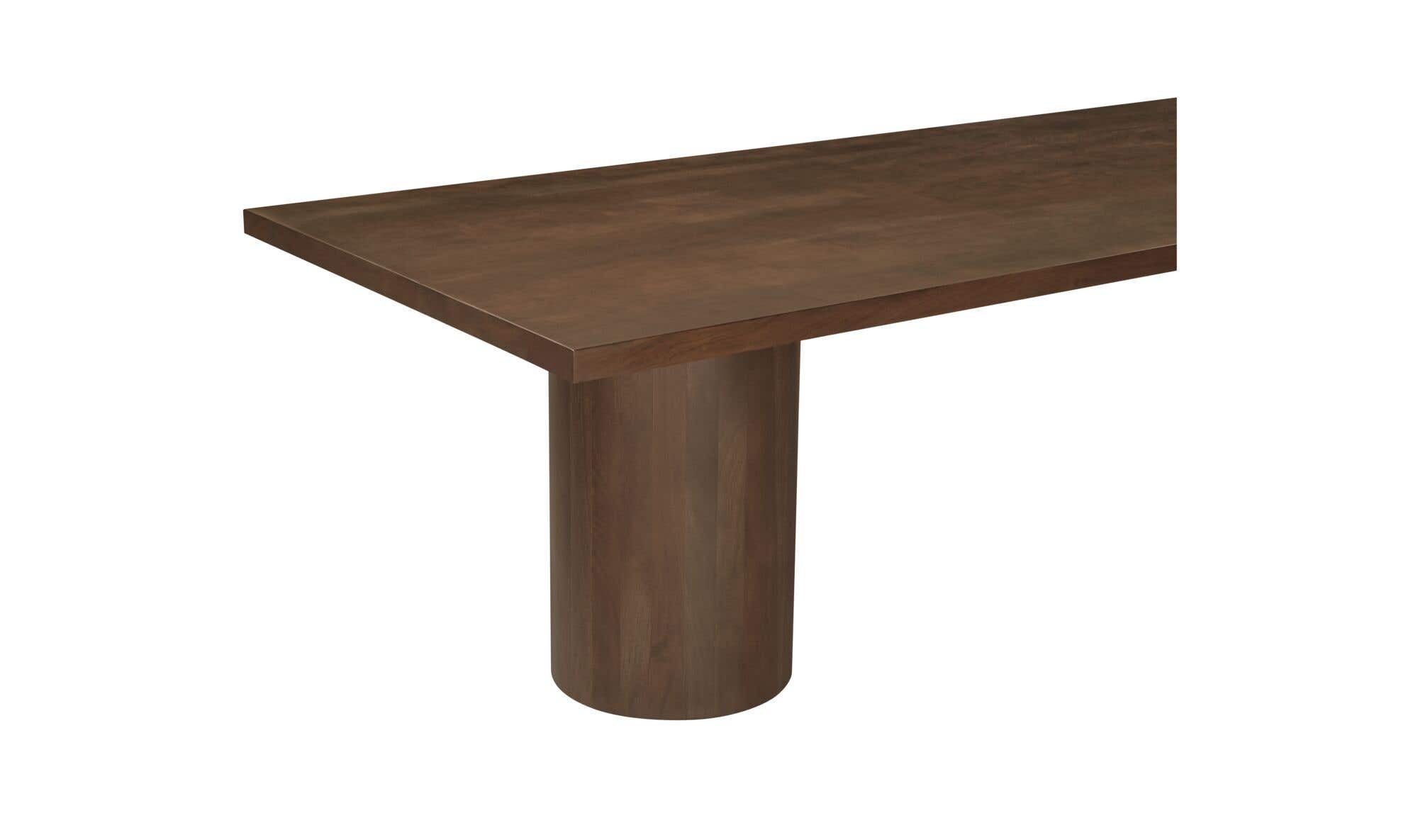 Moes Hadley Dining Table Large Warm Brown BB-1048