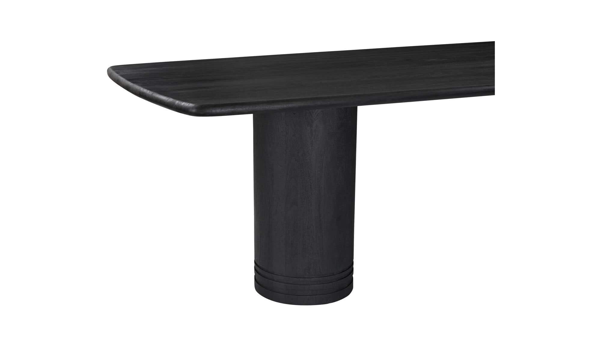 Moes Daphne Dining Table Large Black BB-1050
