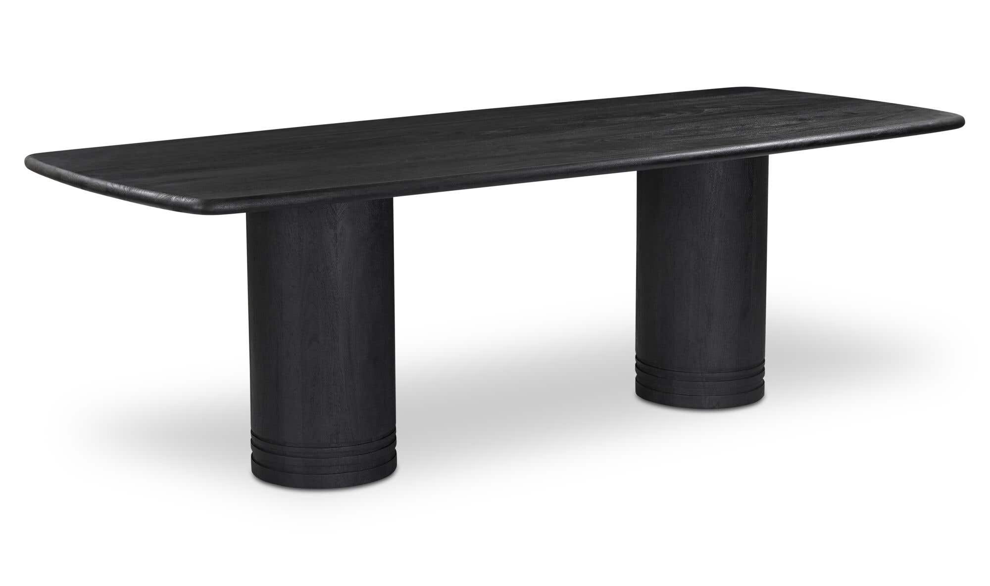 Moes Daphne Dining Table Large Black BB-1050